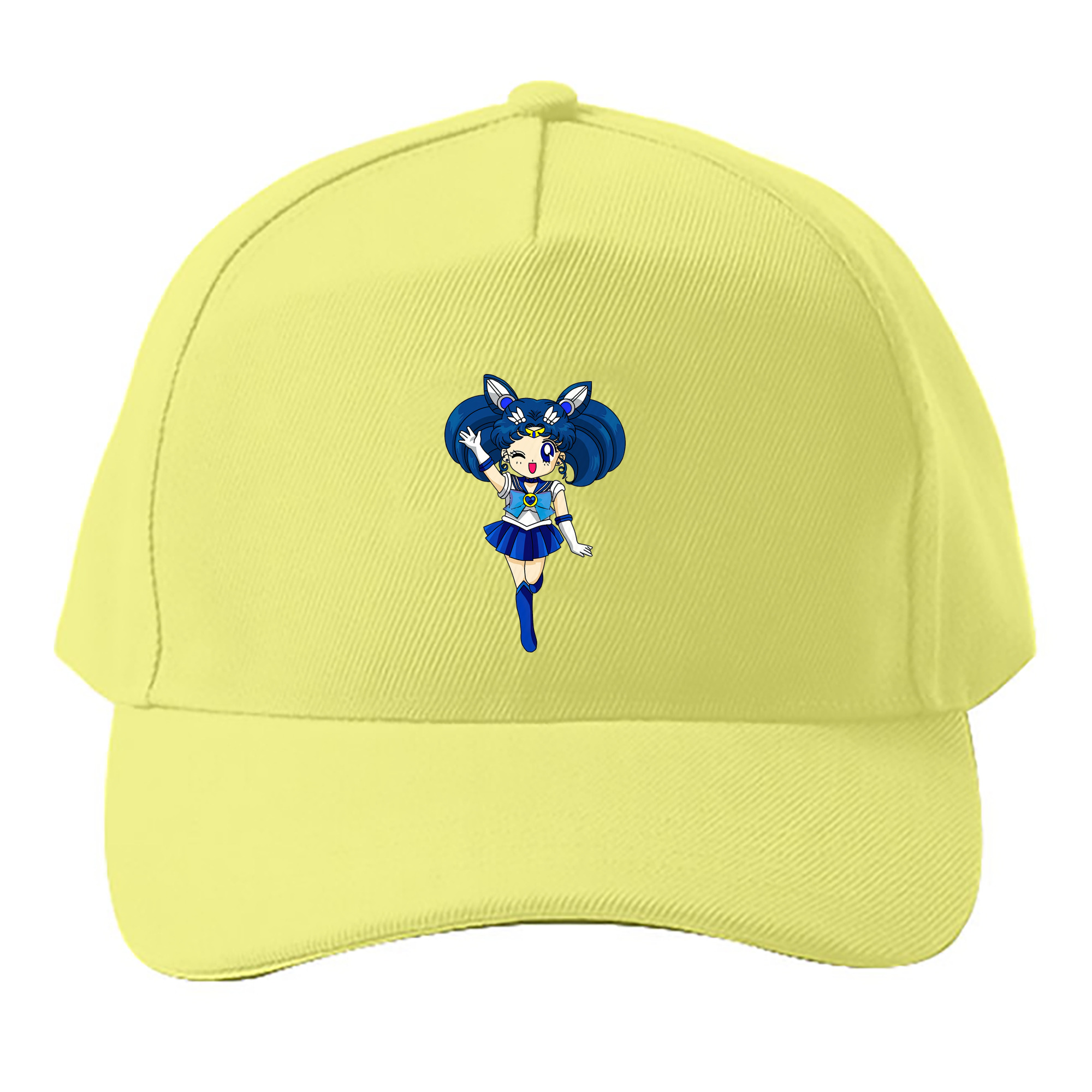 （画像用） 美少女戦士セーラームーン 水野 亜美 みずの あみ Sailor Moon Mizuno Ami ベースボールキャップ 綿100％ 男女兼用 帽子 スポーツ