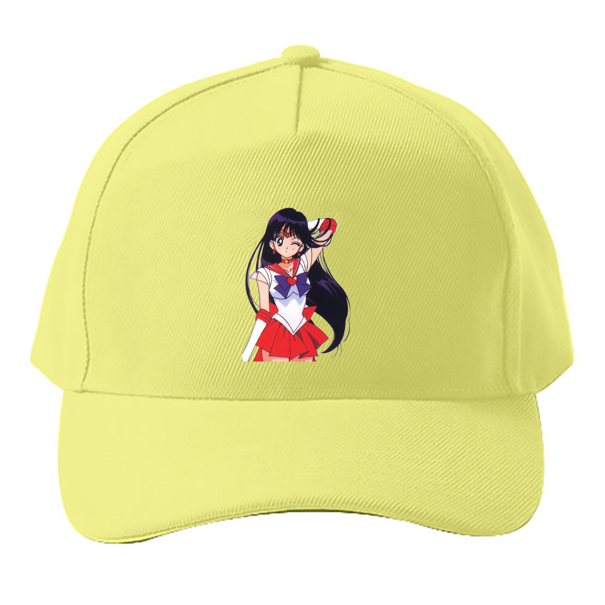 （画像用） 美少女戦士セーラームーン 火野レイ ひの レイ Sailor Moon Hino Rei （セーラーマーズ,Sailor Mars） ベースボールキャップ 綿100％ 男女兼用 帽子 スポーツ