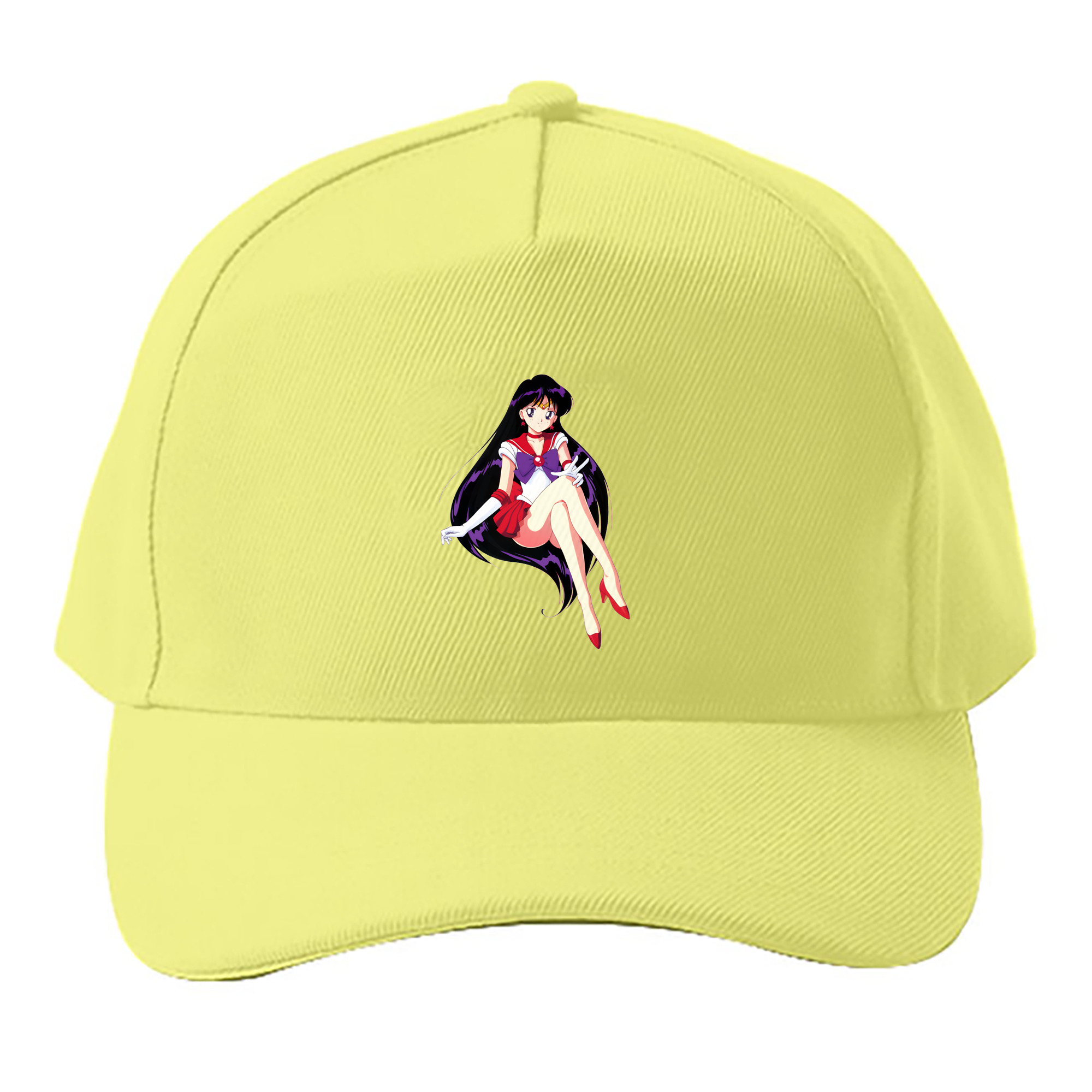 （画像用） 美少女戦士セーラームーン 火野レイ ひの レイ Sailor Moon Hino Rei （セーラーマーズ,Sailor Mars） ベースボールキャップ 綿100％ 男女兼用 帽子 スポーツ