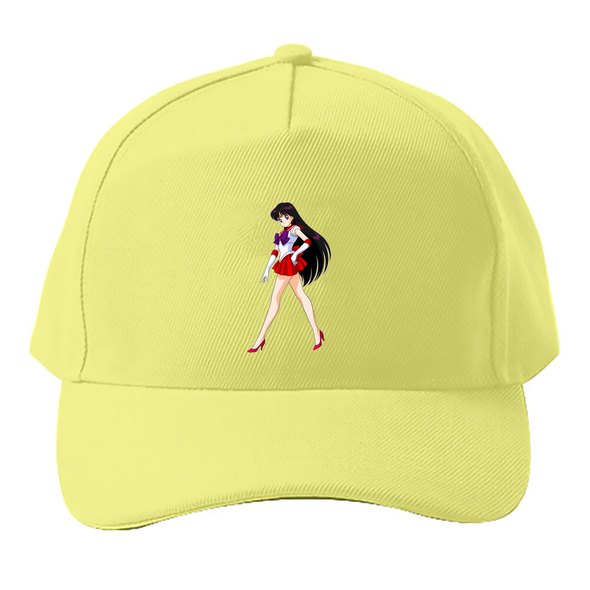 （画像用） 美少女戦士セーラームーン 火野レイ ひの レイ Sailor Moon Hino Rei （セーラーマーズ,Sailor Mars） ベースボールキャップ 綿100％ 男女兼用 帽子 スポーツ