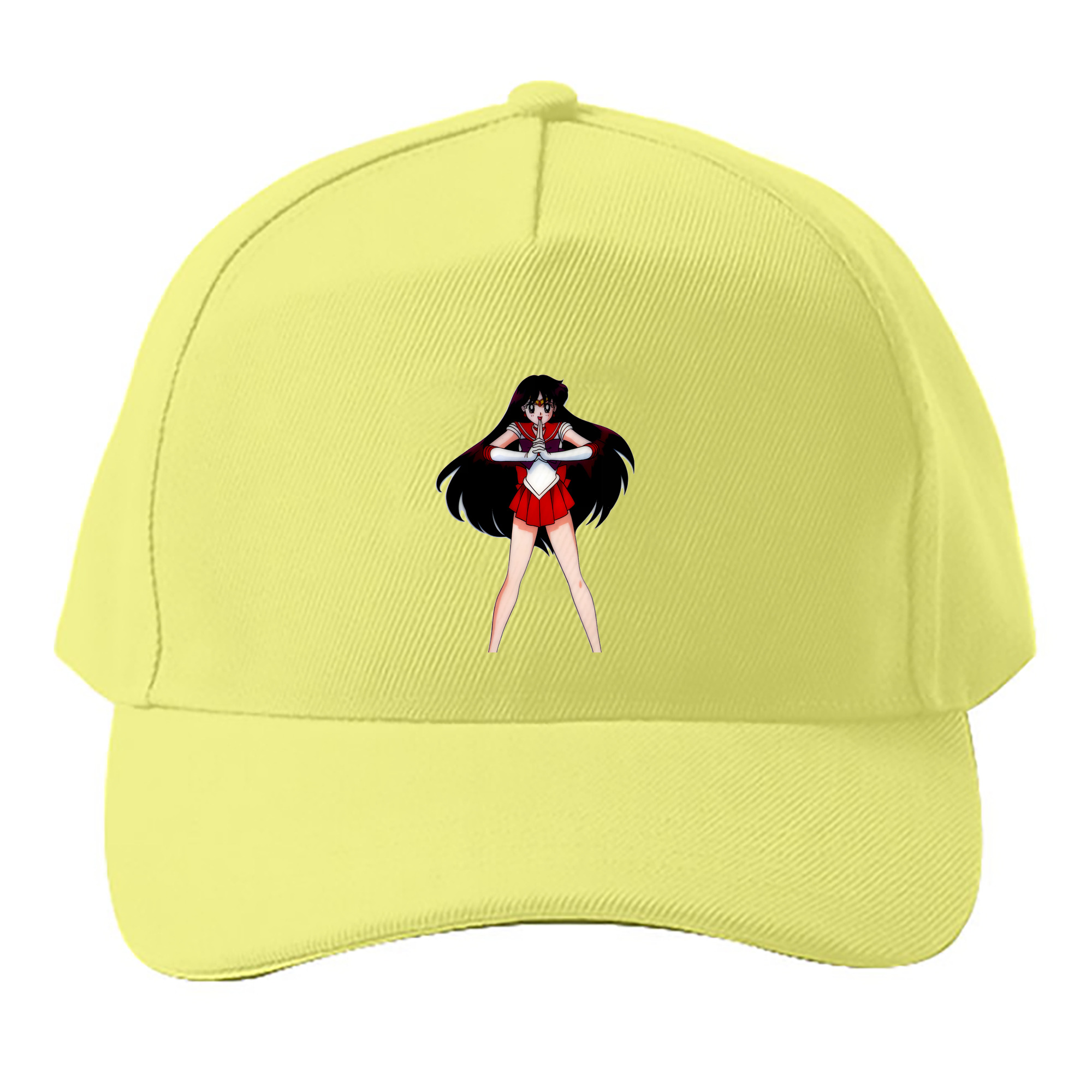 （画像用） 美少女戦士セーラームーン 火野レイ ひの レイ Sailor Moon Hino Rei （セーラーマーズ,Sailor Mars） ベースボールキャップ 綿100％ 男女兼用 帽子 スポーツ