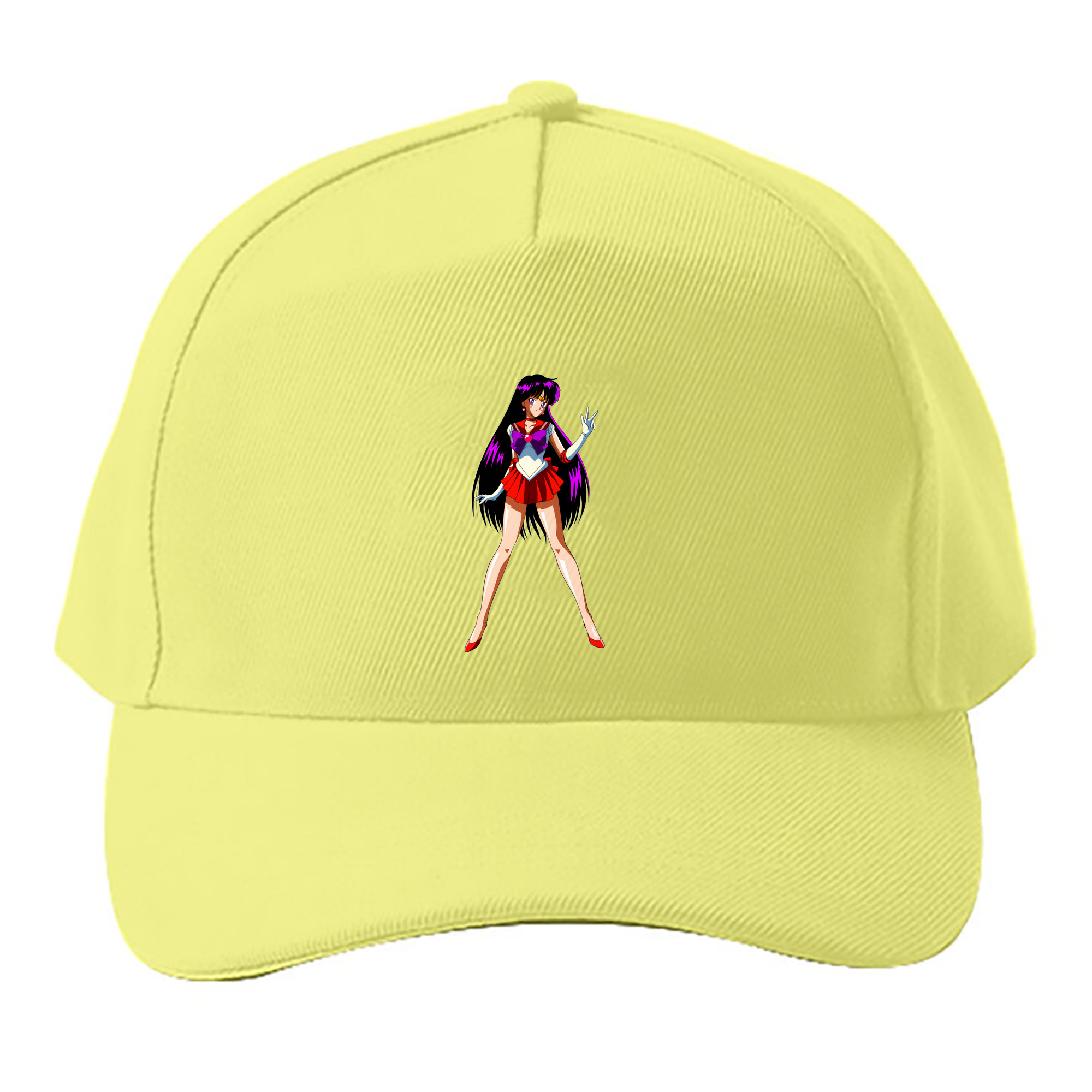 （画像用） 美少女戦士セーラームーン 火野レイ ひの レイ Sailor Moon Hino Rei （セーラーマーズ,Sailor Mars） ベースボールキャップ 綿100％ 男女兼用 帽子 スポーツ