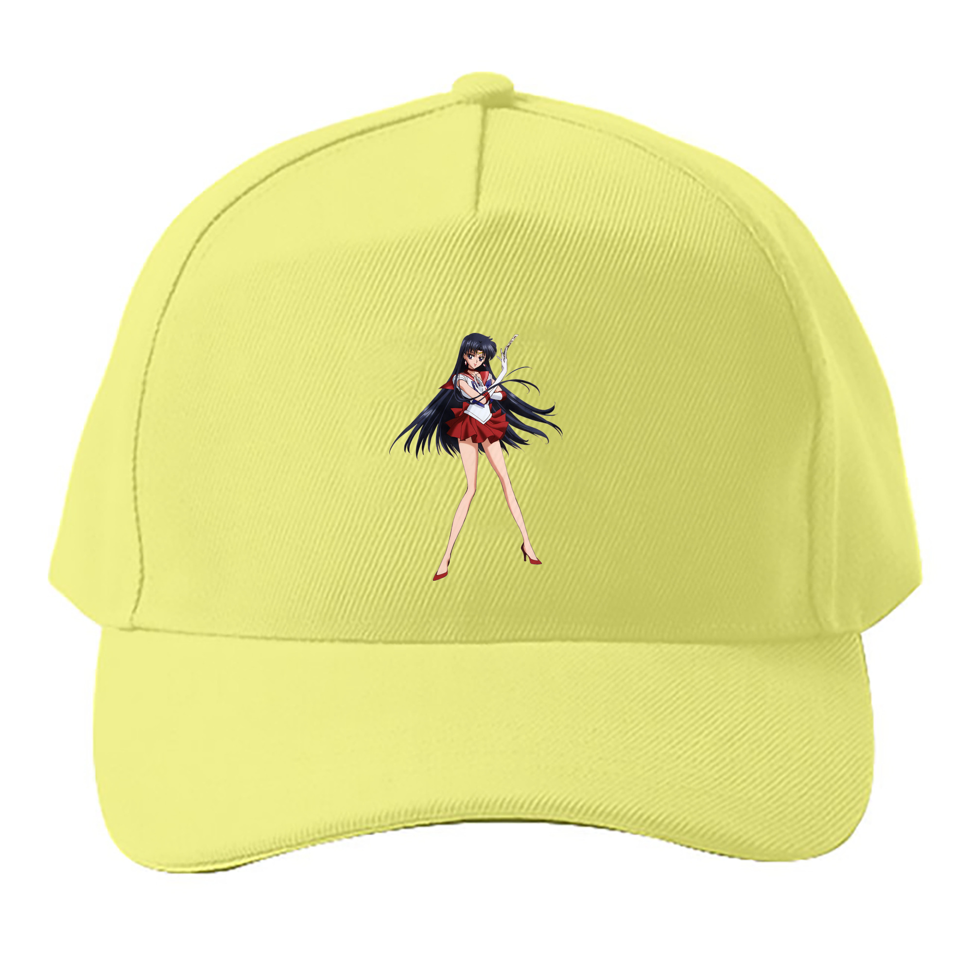 （画像用） 美少女戦士セーラームーン 火野レイ ひの レイ Sailor Moon Hino Rei （セーラーマーズ,Sailor Mars） ベースボールキャップ 綿100％ 男女兼用 帽子 スポーツ