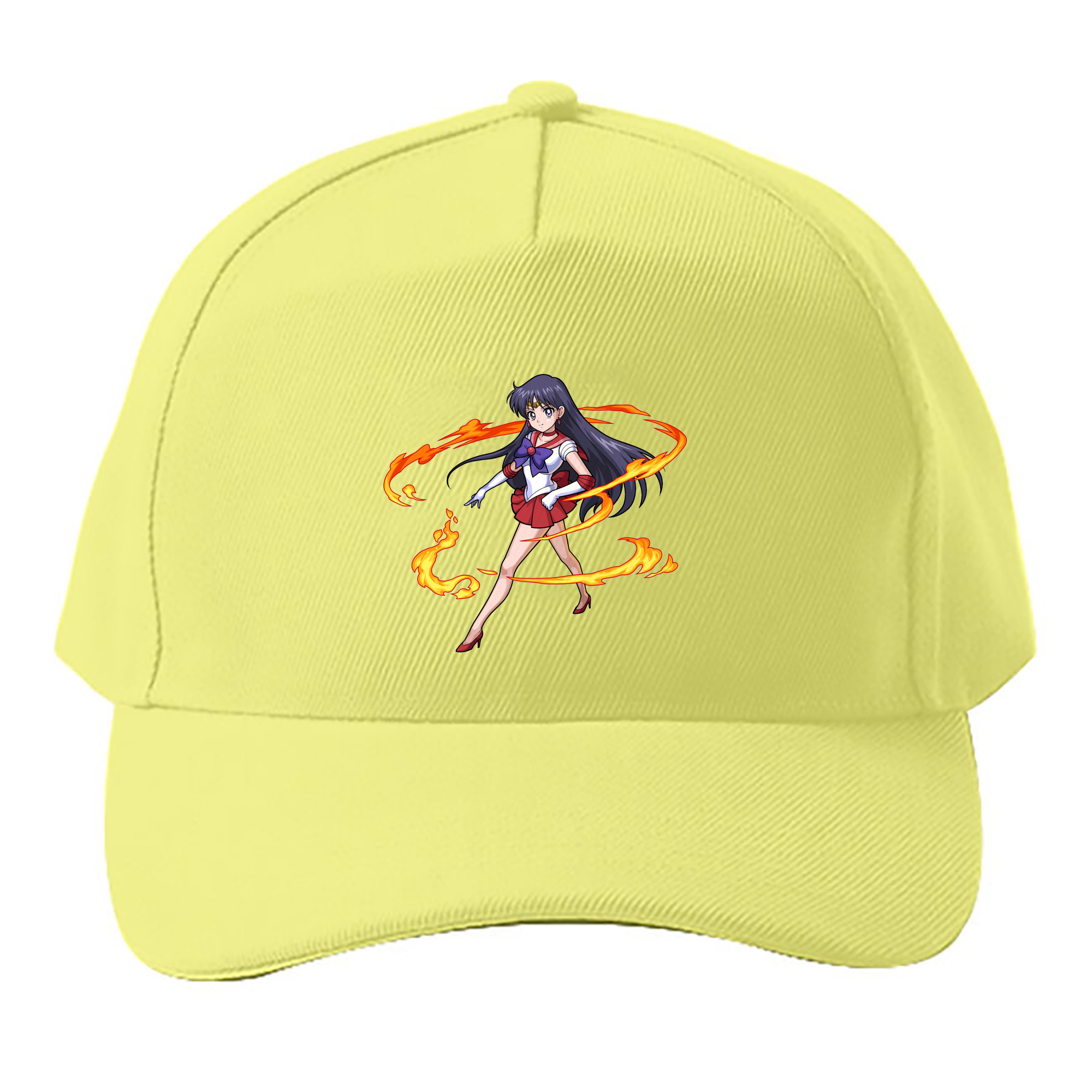 （画像用） 美少女戦士セーラームーン 火野レイ ひの レイ Sailor Moon Hino Rei （セーラーマーズ,Sailor Mars） ベースボールキャップ 綿100％ 男女兼用 帽子 スポーツ