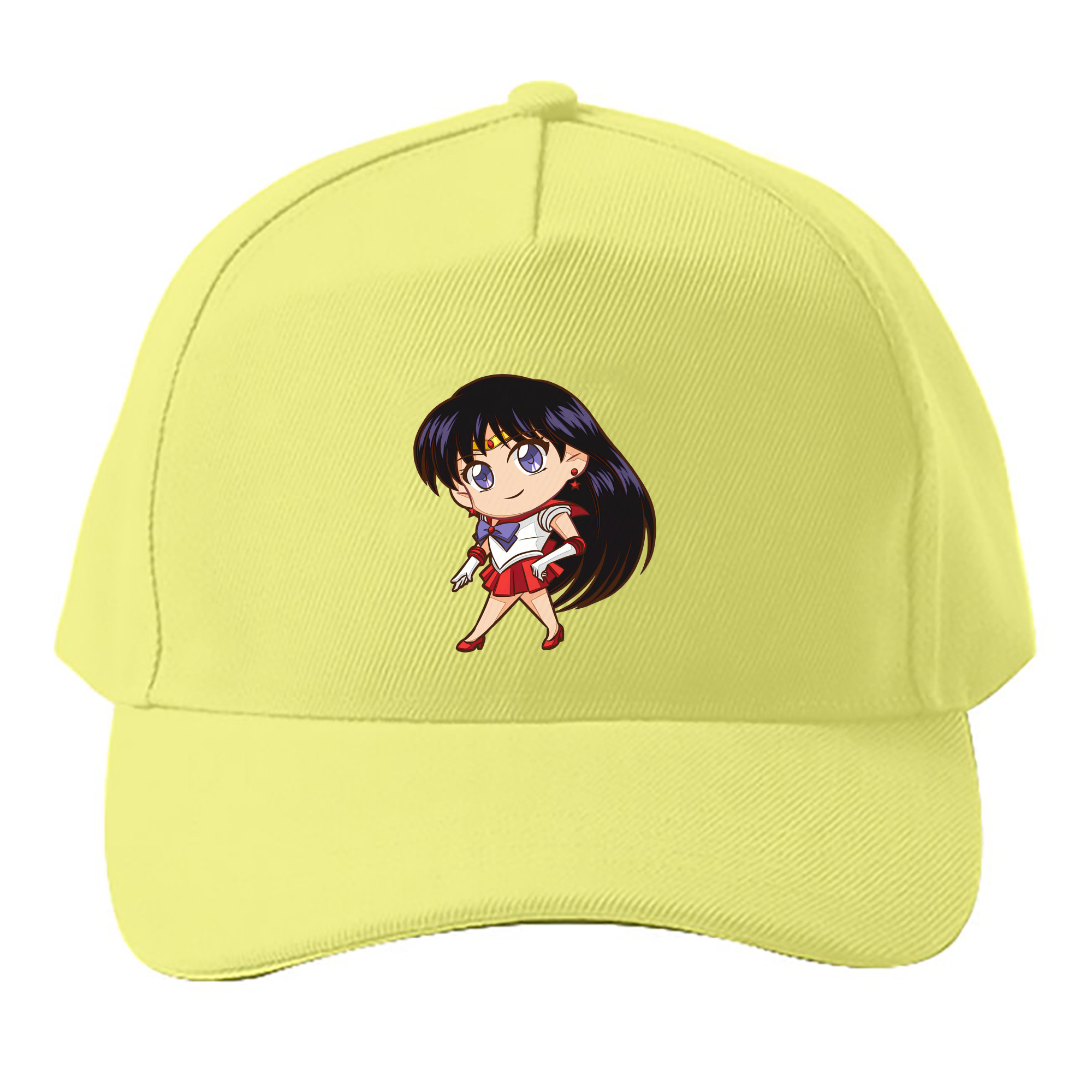 （画像用） 美少女戦士セーラームーン 火野レイ ひの レイ Sailor Moon Hino Rei （セーラーマーズ,Sailor Mars） ベースボールキャップ 綿100％ 男女兼用 帽子 スポーツ