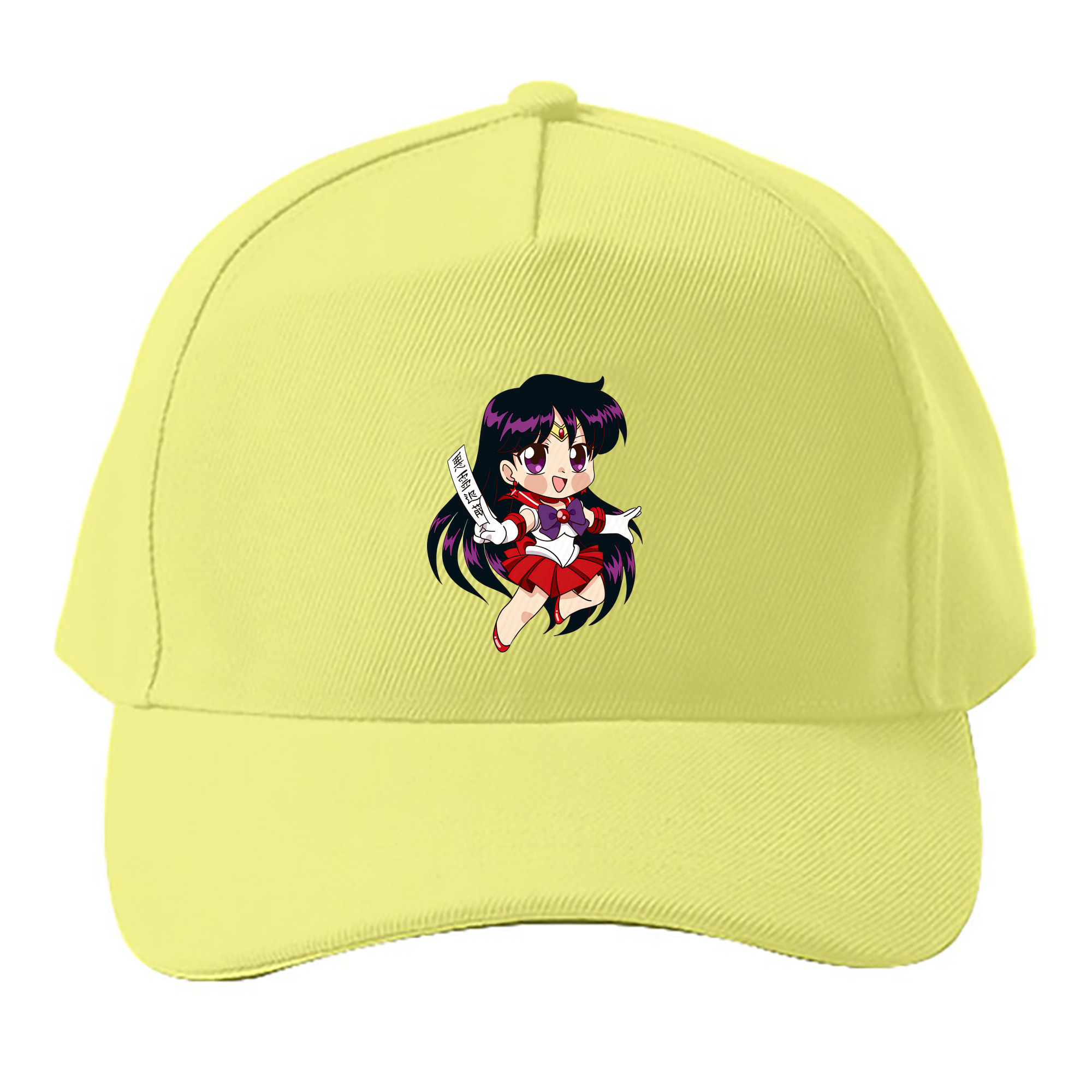 （画像用） 美少女戦士セーラームーン 火野レイ ひの レイ Sailor Moon Hino Rei （セーラーマーズ,Sailor Mars） ベースボールキャップ 綿100％ 男女兼用 帽子 スポーツ