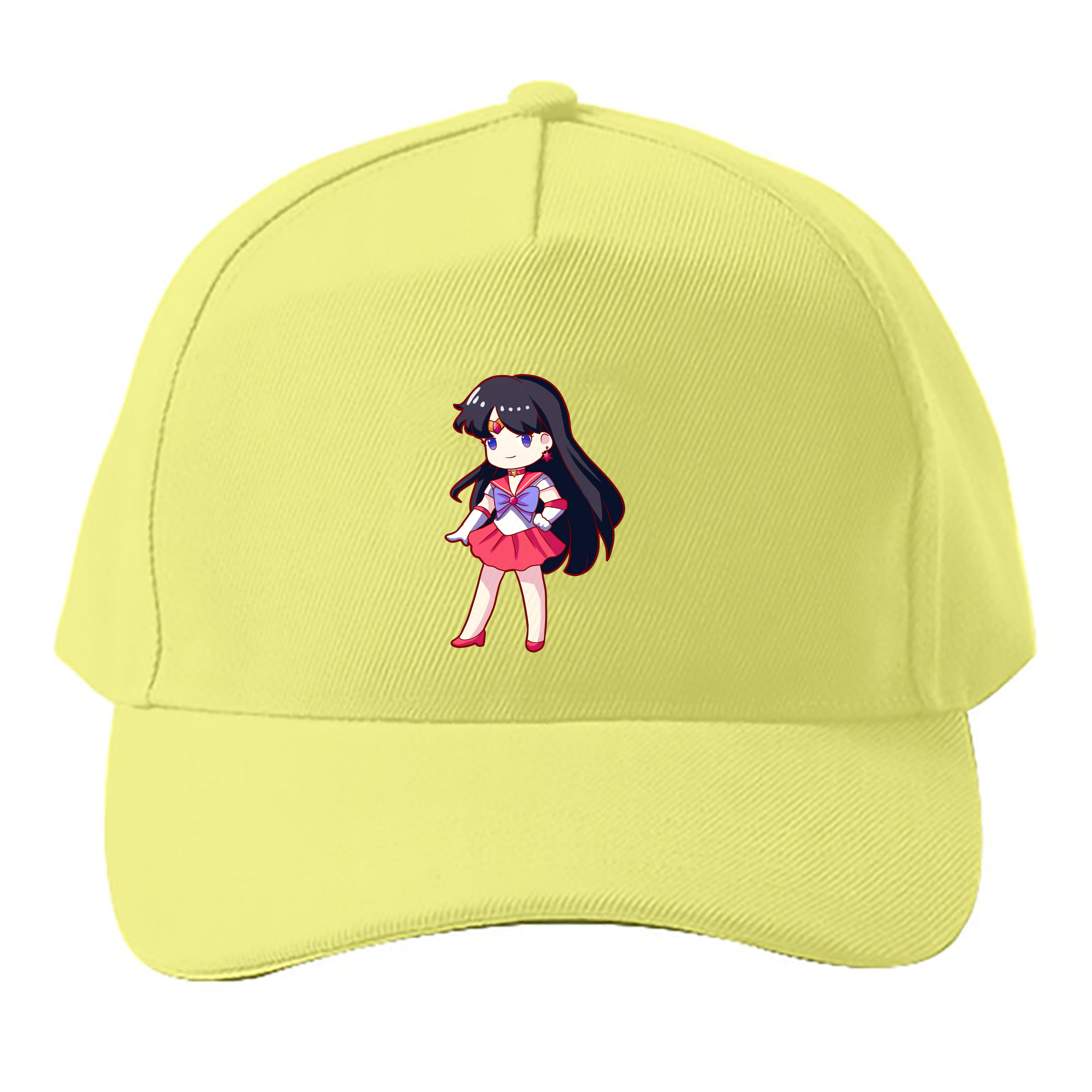 （画像用） 美少女戦士セーラームーン 火野レイ ひの レイ Sailor Moon Hino Rei （セーラーマーズ,Sailor Mars） ベースボールキャップ 綿100％ 男女兼用 帽子 スポーツ