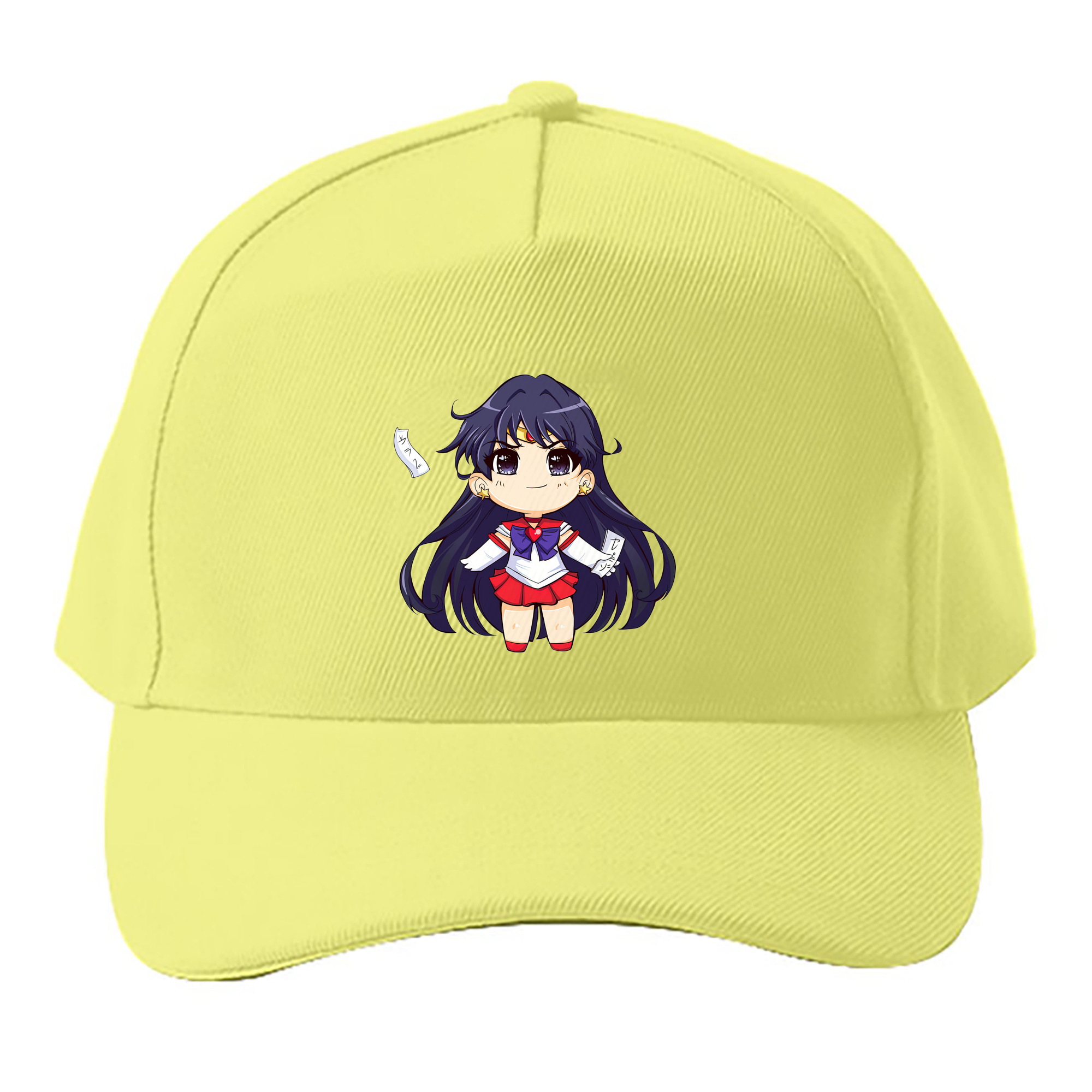 （画像用） 美少女戦士セーラームーン 火野レイ ひの レイ Sailor Moon Hino Rei （セーラーマーズ,Sailor Mars） ベースボールキャップ 綿100％ 男女兼用 帽子 スポーツ