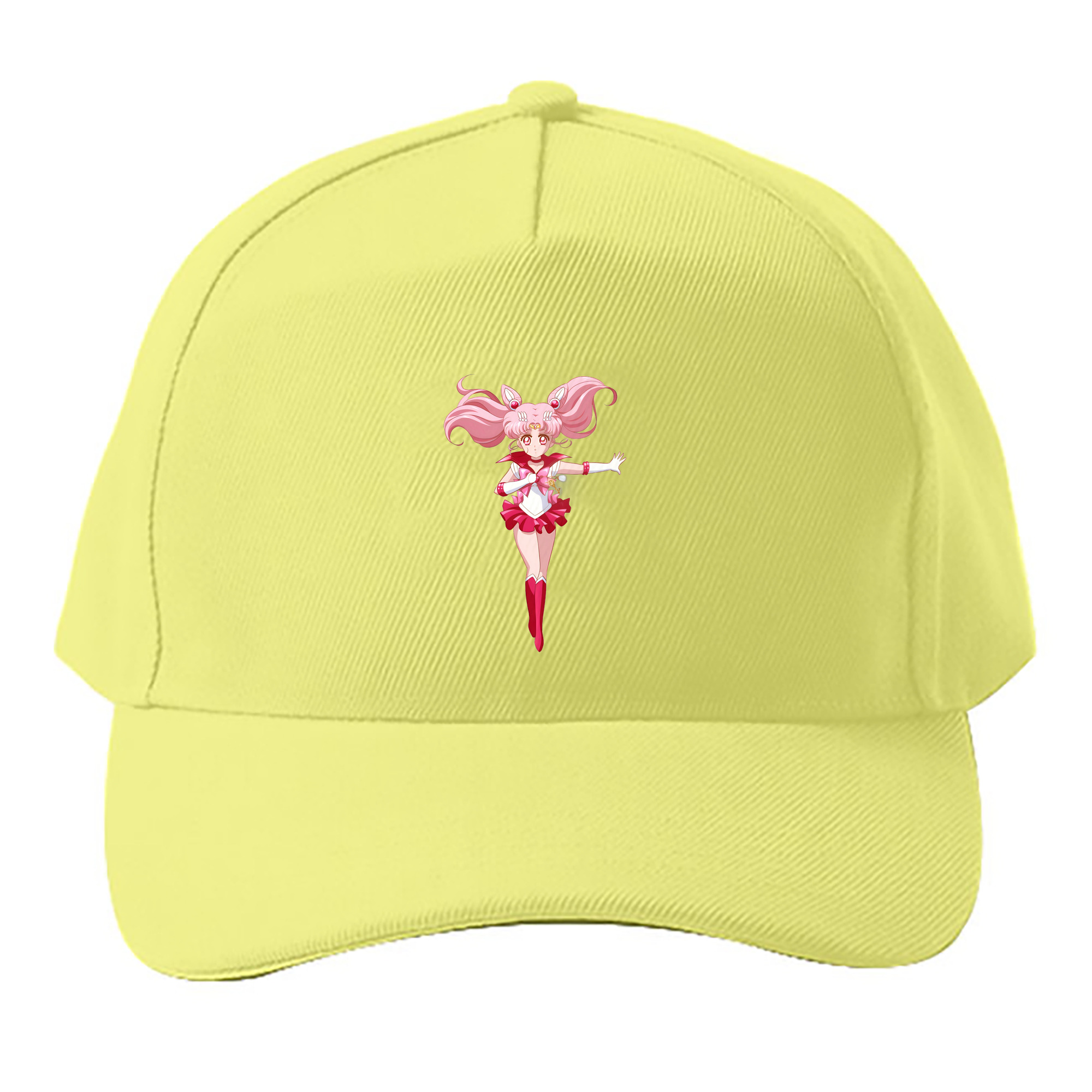 （画像用） 美少女戦士セーラームーン ちびうさ Sailor Moon Chibiusa Tsukino Usagi Small Lady Serenity ベースボールキャップ 綿100％ 男女兼用 帽子 スポーツ