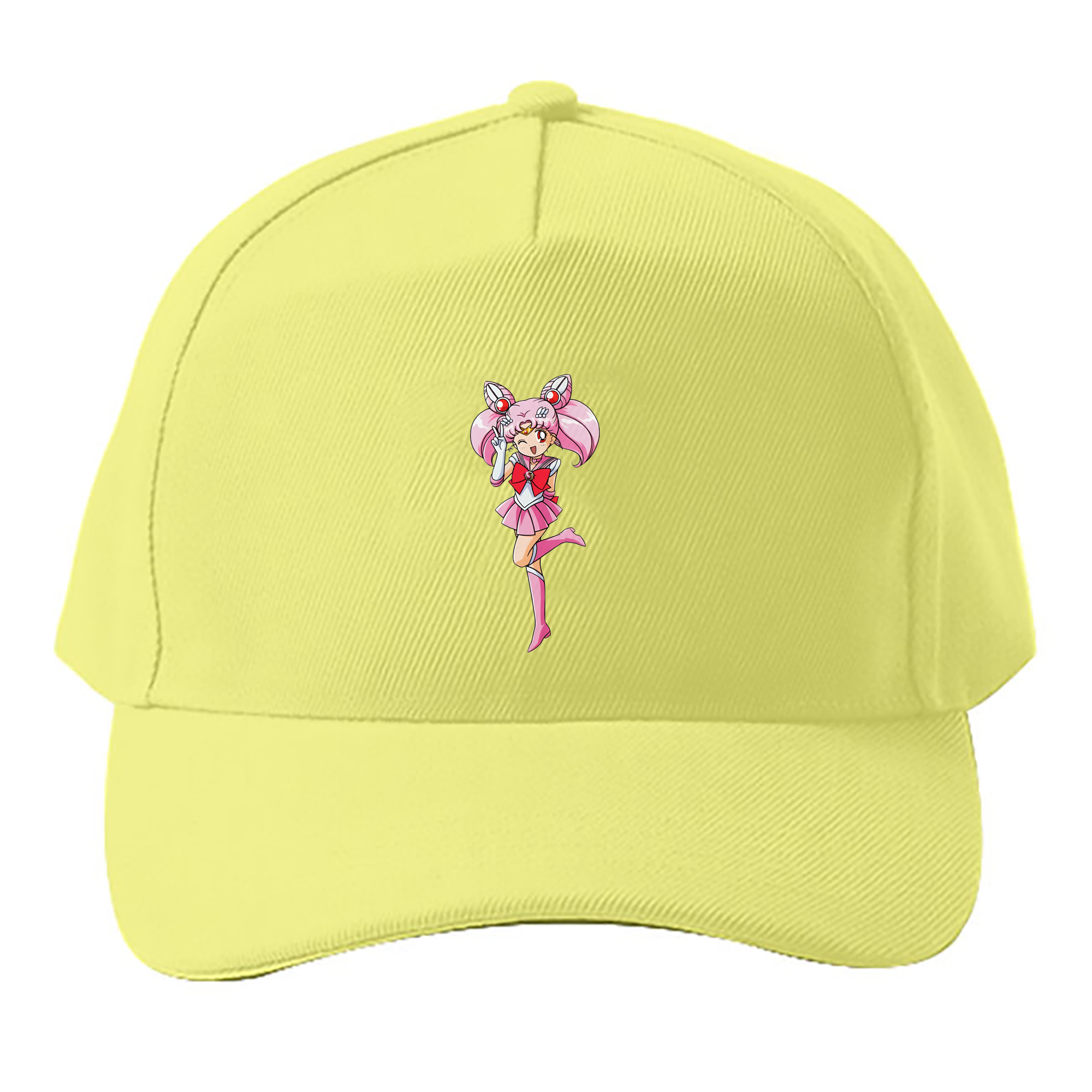 （画像用） 美少女戦士セーラームーン ちびうさ Sailor Moon Chibiusa Tsukino Usagi Small Lady Serenity ベースボールキャップ 綿100％ 男女兼用 帽子 スポーツ