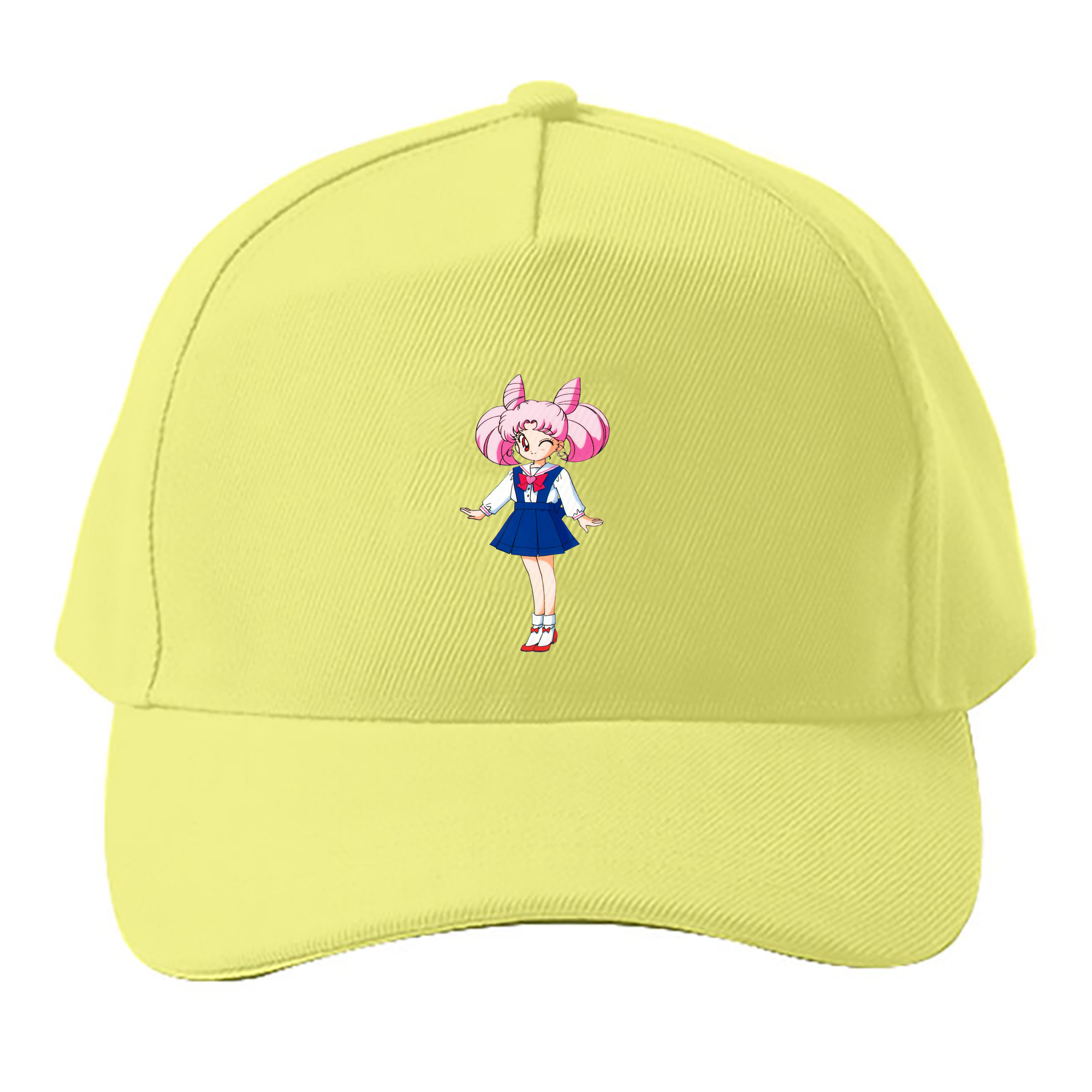 （画像用） 美少女戦士セーラームーン ちびうさ Sailor Moon Chibiusa Tsukino Usagi Small Lady Serenity ベースボールキャップ 綿100％ 男女兼用 帽子 スポーツ