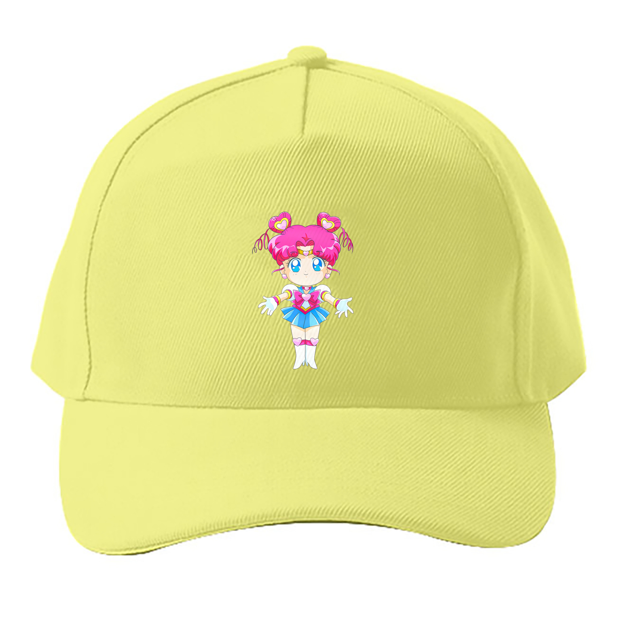 （画像用） 美少女戦士セーラームーン ちびうさ Sailor Moon Chibiusa Tsukino Usagi Small Lady Serenity ベースボールキャップ 綿100％ 男女兼用 帽子 スポーツ