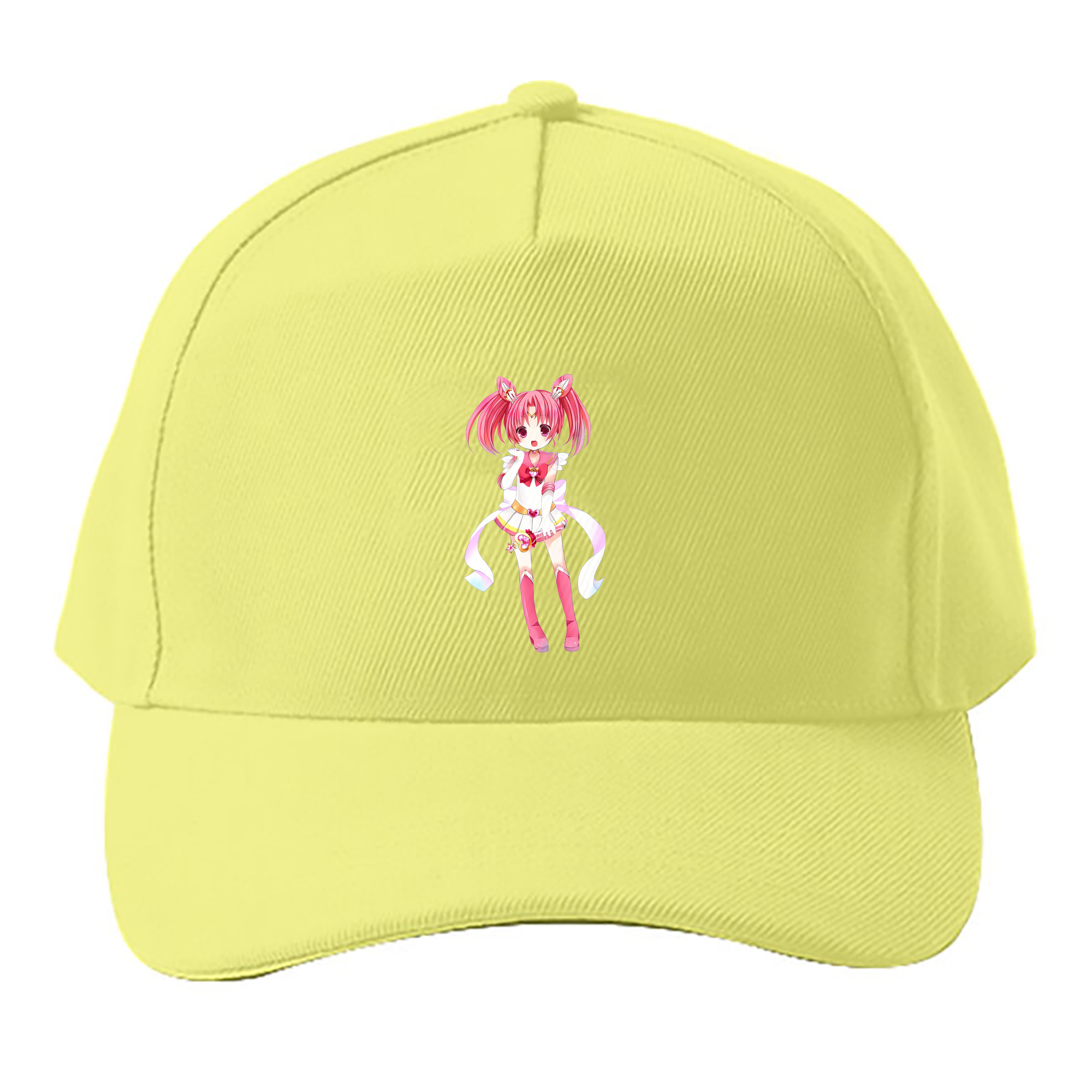 （画像用） 美少女戦士セーラームーン ちびうさ Sailor Moon Chibiusa Tsukino Usagi Small Lady Serenity ベースボールキャップ 綿100％ 男女兼用 帽子 スポーツ