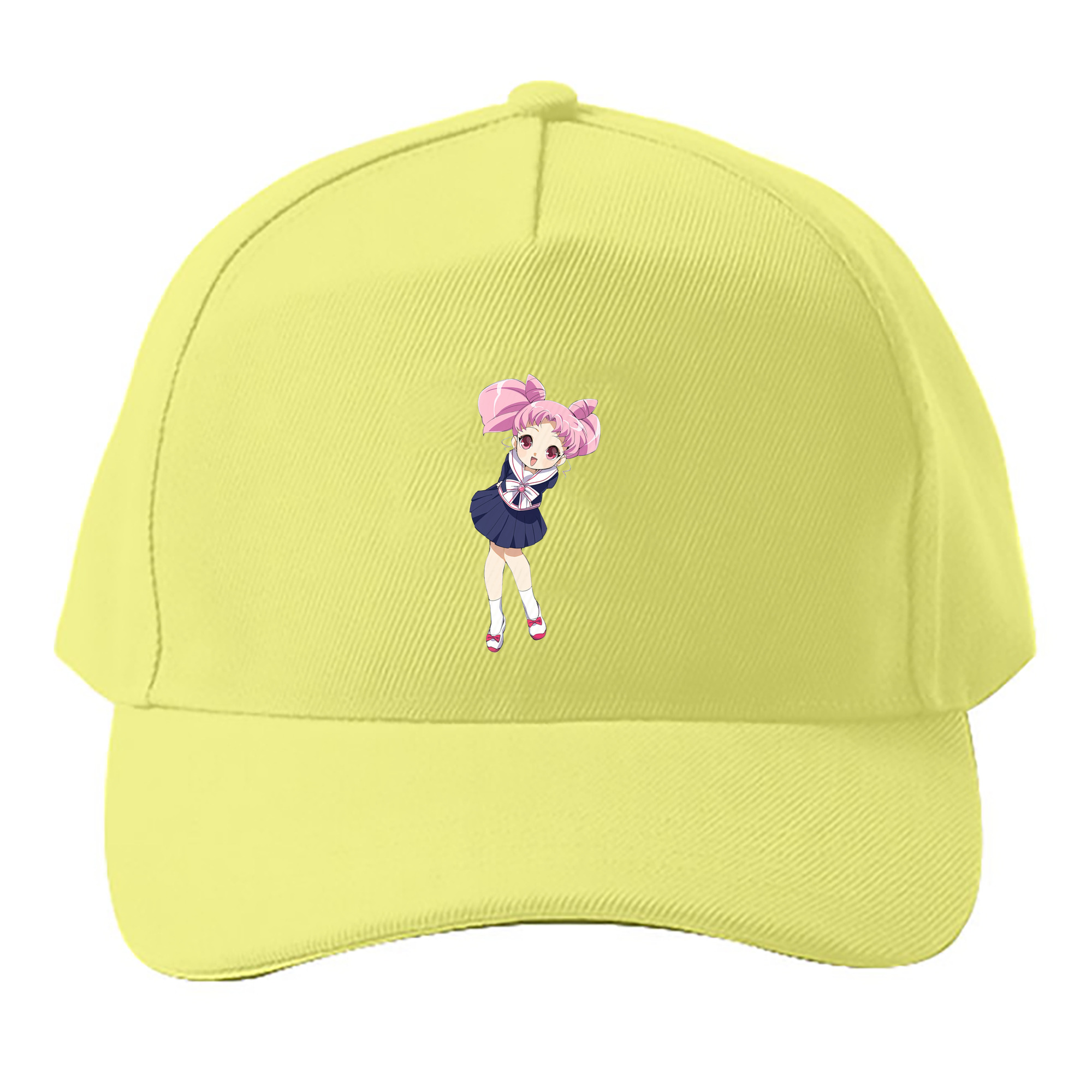 （画像用） 美少女戦士セーラームーン ちびうさ Sailor Moon Chibiusa Tsukino Usagi Small Lady Serenity ベースボールキャップ 綿100％ 男女兼用 帽子 スポーツ