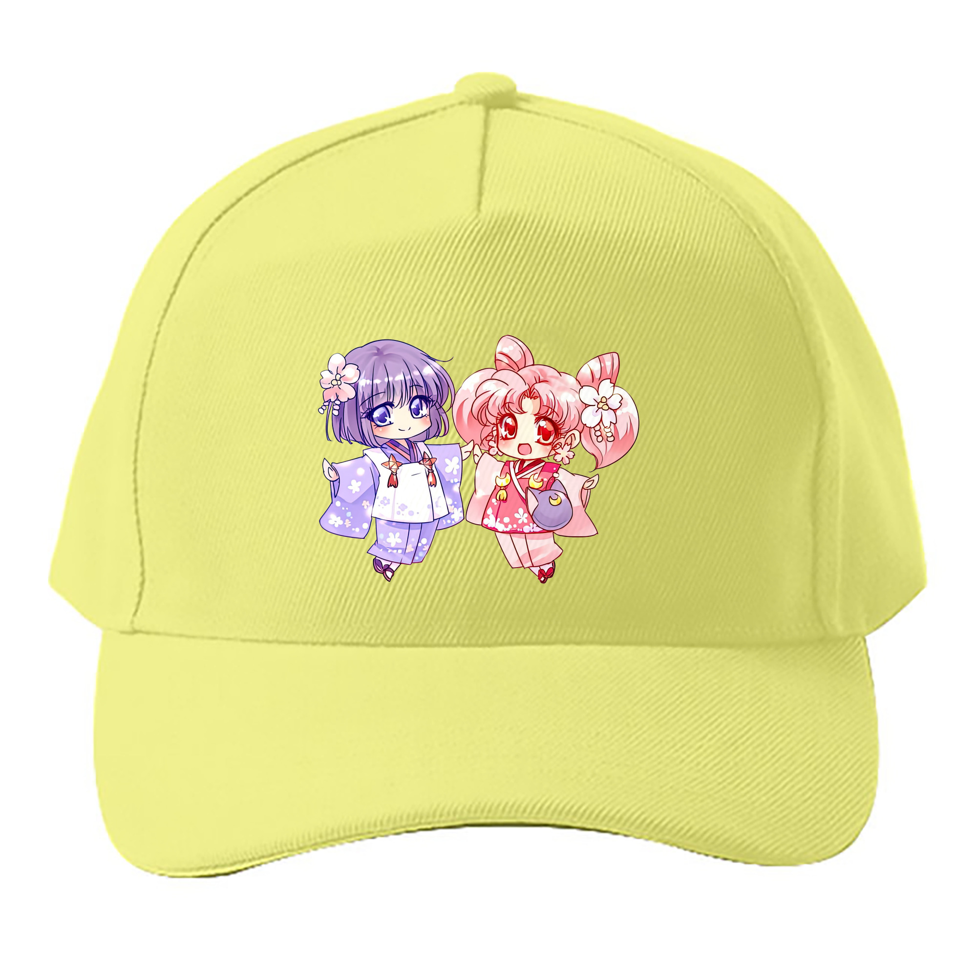 （画像用） 美少女戦士セーラームーン ちびうさ Sailor Moon Chibiusa Tsukino Usagi Small Lady Serenity ベースボールキャップ 綿100％ 男女兼用 帽子 スポーツ