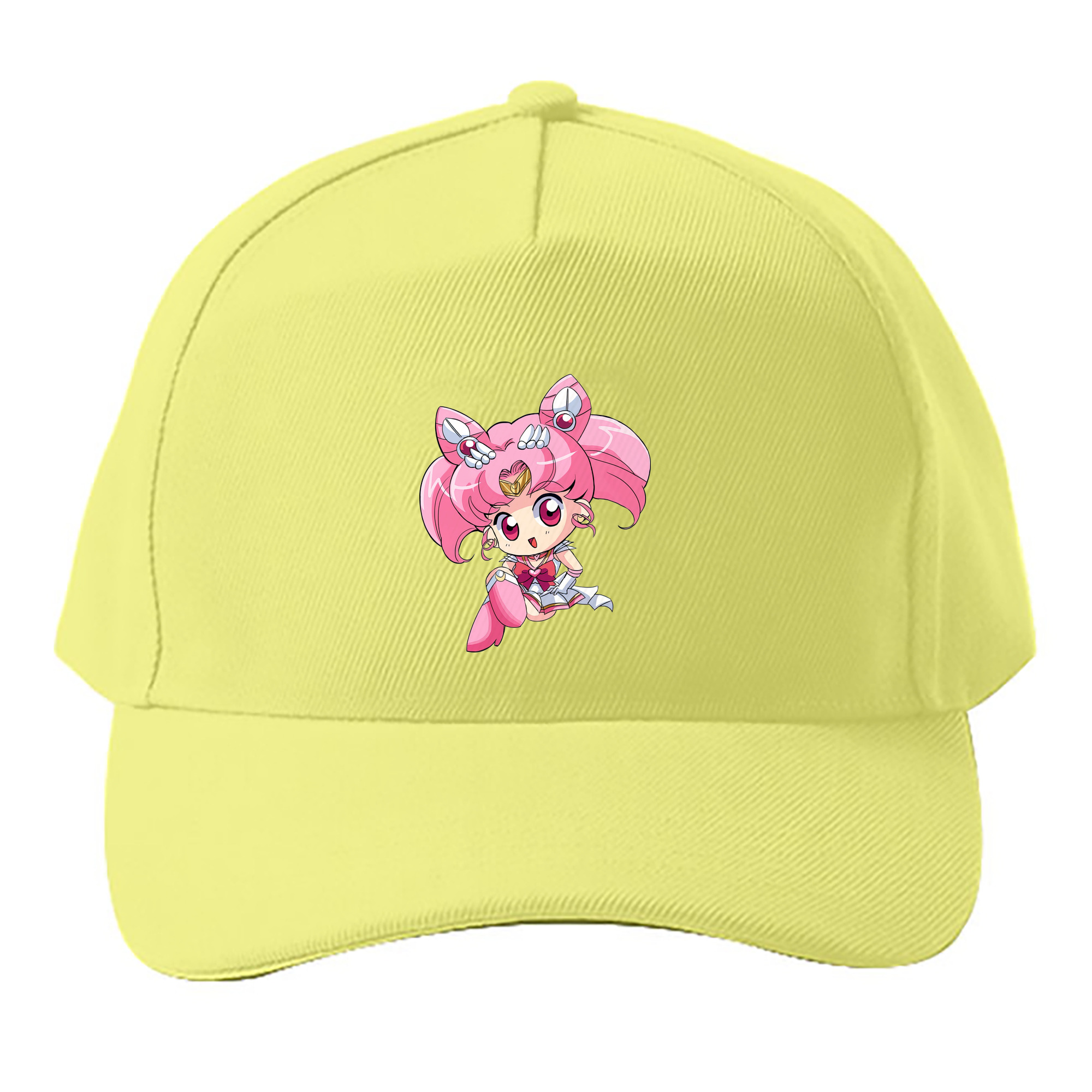 （画像用） 美少女戦士セーラームーン ちびうさ Sailor Moon Chibiusa Tsukino Usagi Small Lady Serenity ベースボールキャップ 綿100％ 男女兼用 帽子 スポーツ