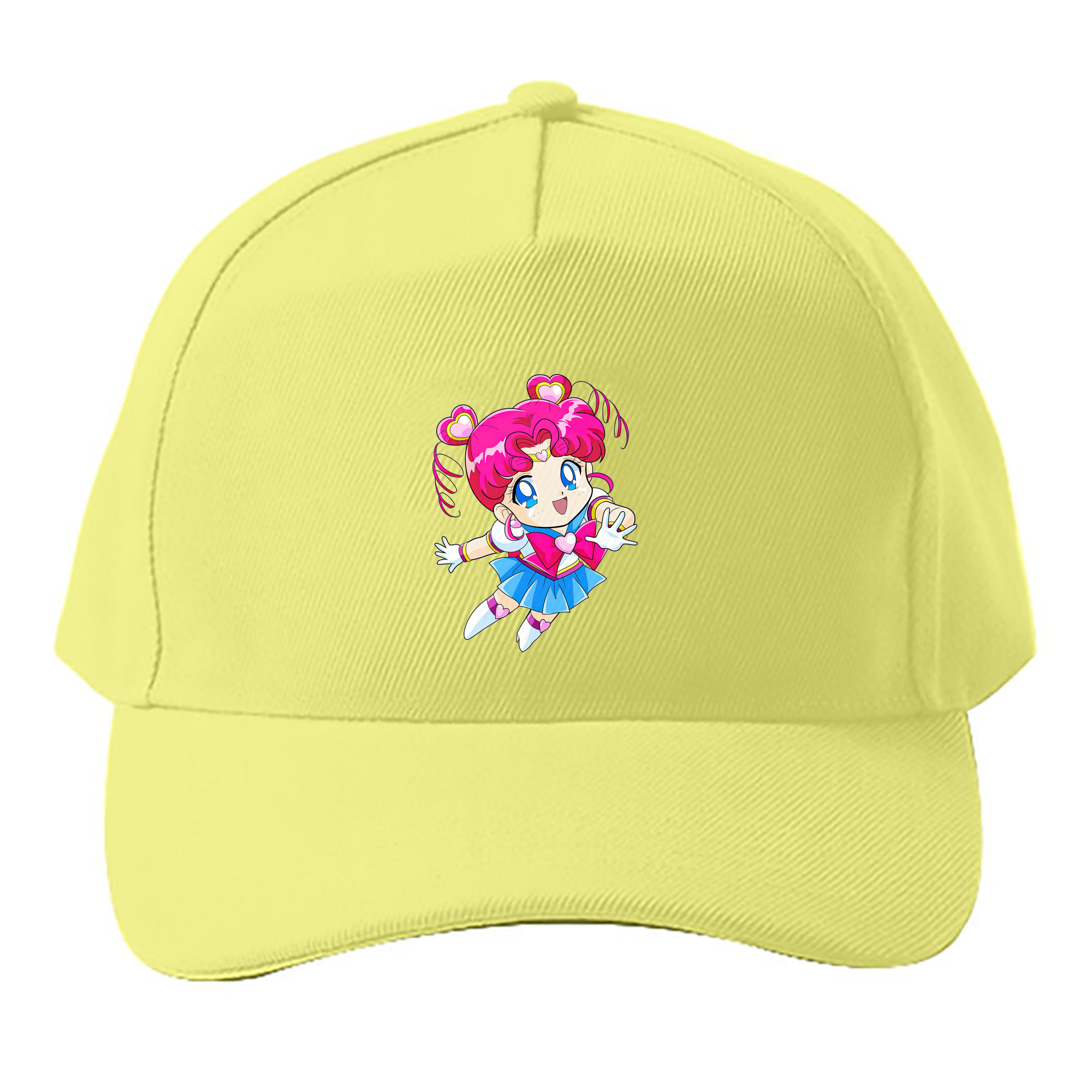 （画像用） 美少女戦士セーラームーン ちびうさ Sailor Moon Chibiusa Tsukino Usagi Small Lady Serenity ベースボールキャップ 綿100％ 男女兼用 帽子 スポーツ