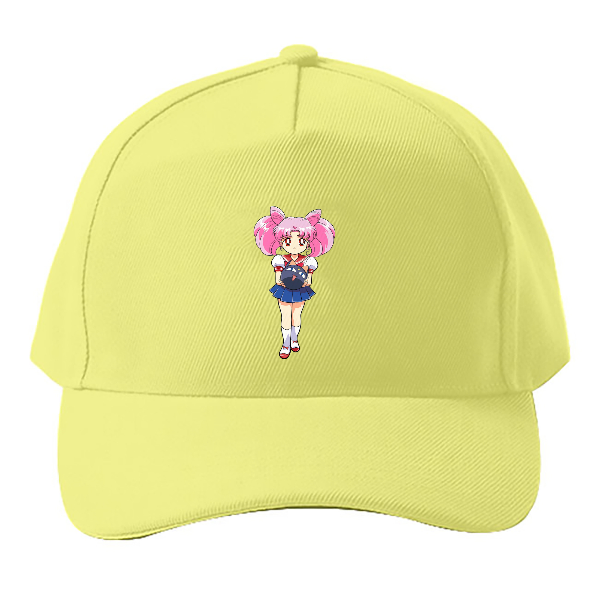 （画像用） 美少女戦士セーラームーン ちびうさ Sailor Moon Chibiusa Tsukino Usagi Small Lady Serenity ベースボールキャップ 綿100％ 男女兼用 帽子 スポーツ