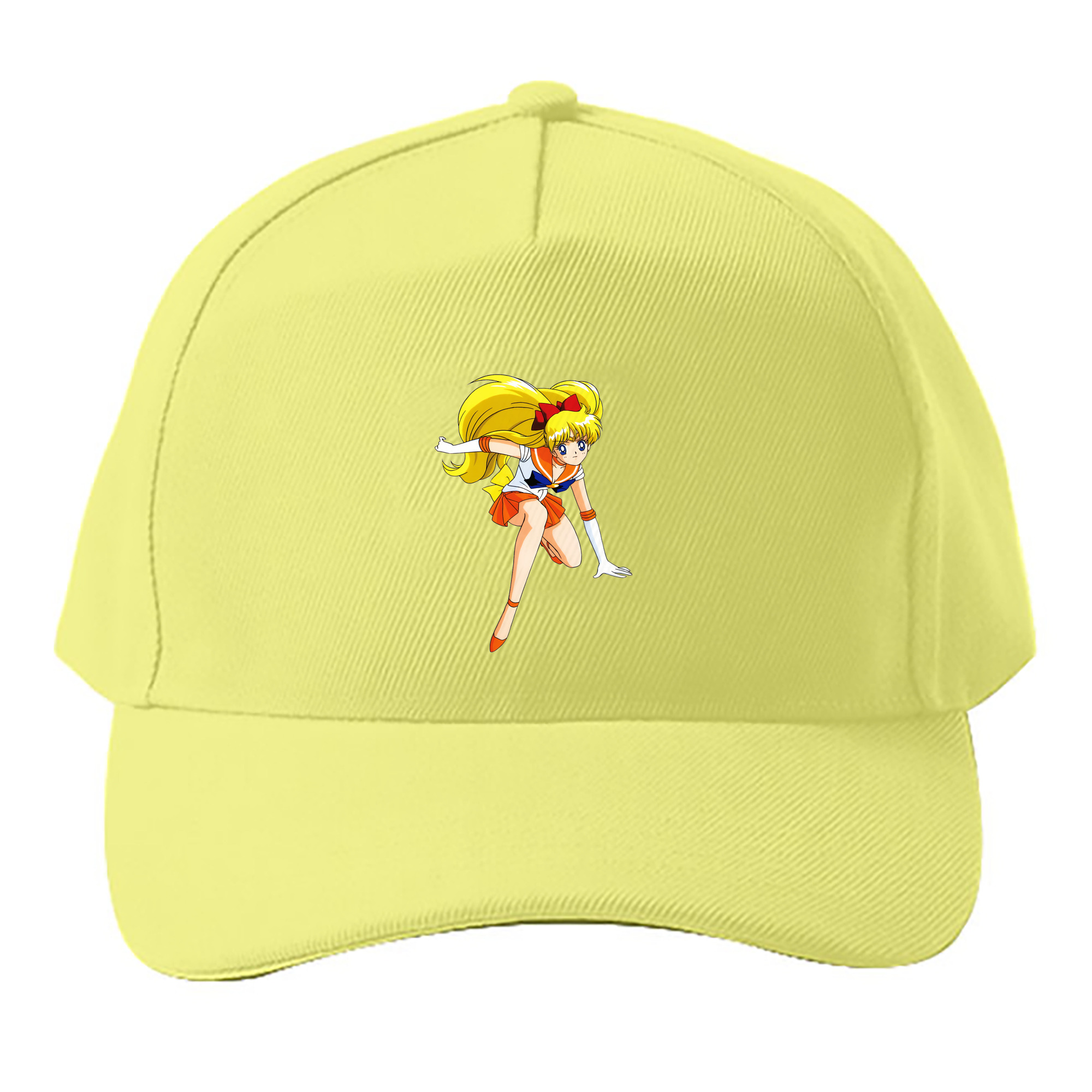 （画像用） 美少女戦士セーラームーン 愛野 美奈子 あいの みなこ Sailor Moon Aino Minako ベースボールキャップ 綿100％ 男女兼用 帽子 スポーツ
