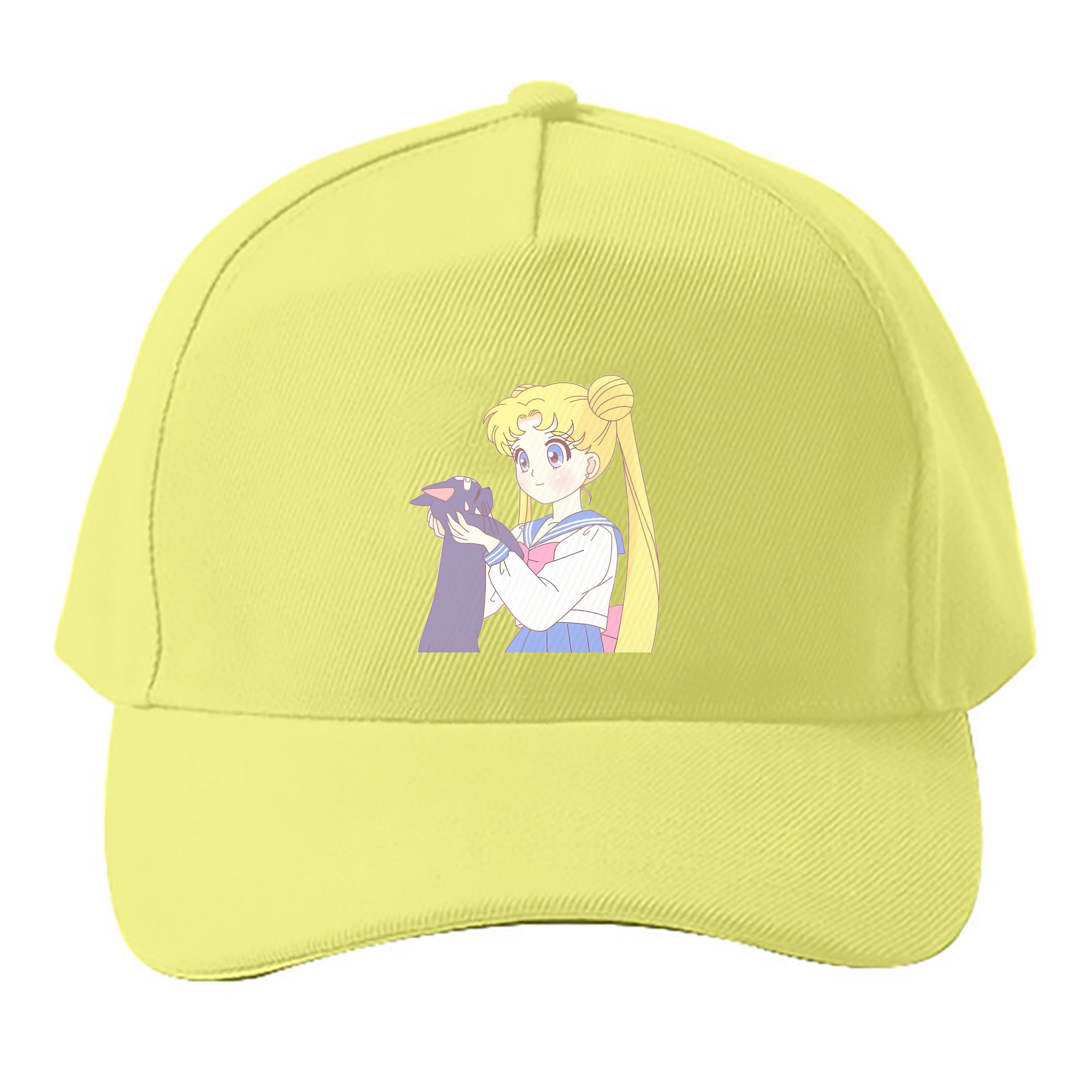 （画像用） 美少女戦士セーラームーン 愛野 美奈子 あいの みなこ Sailor Moon Aino Minako ベースボールキャップ 綿100％ 男女兼用 帽子 スポーツ