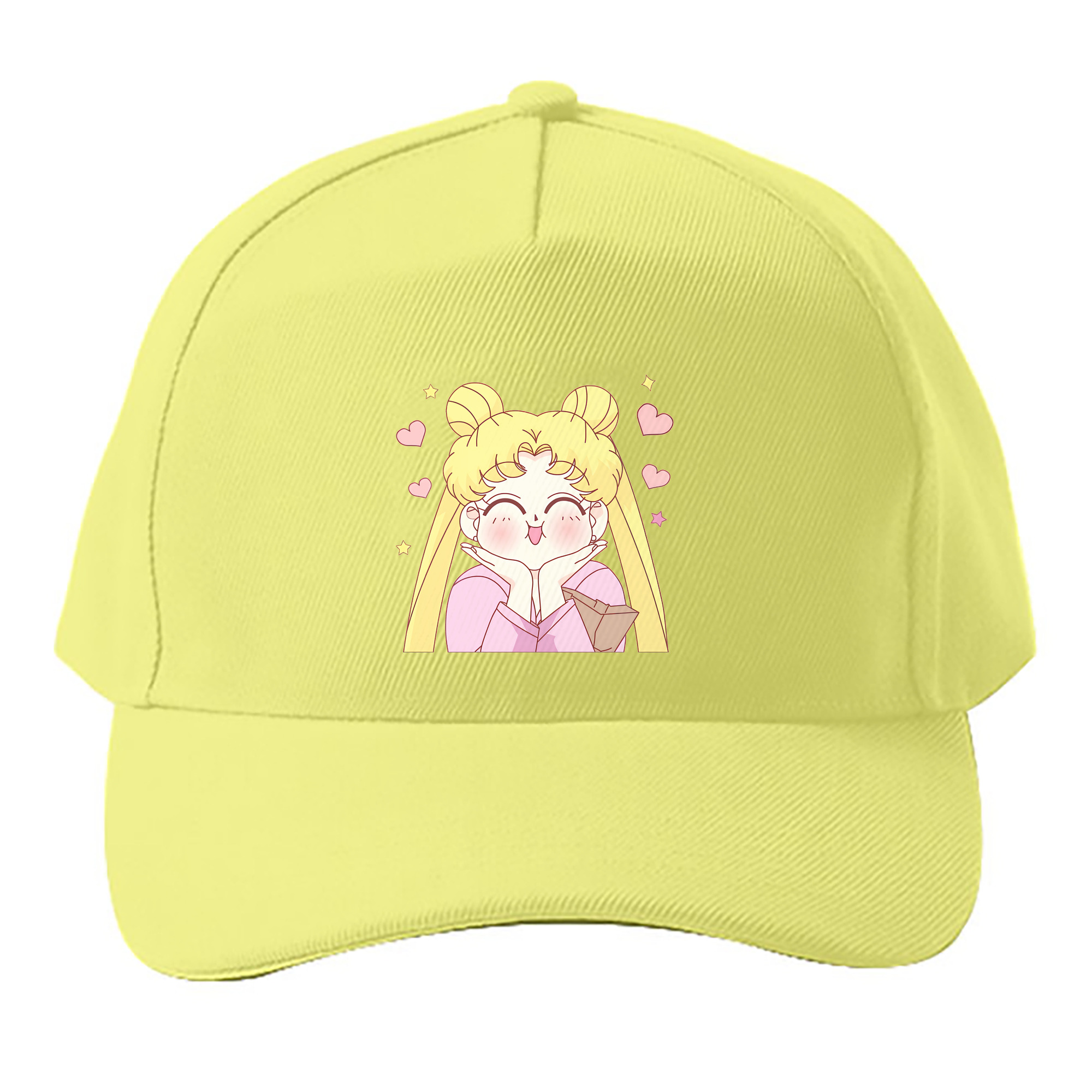 （画像用） 美少女戦士セーラームーン 愛野 美奈子 あいの みなこ Sailor Moon Aino Minako ベースボールキャップ 綿100％ 男女兼用 帽子 スポーツ