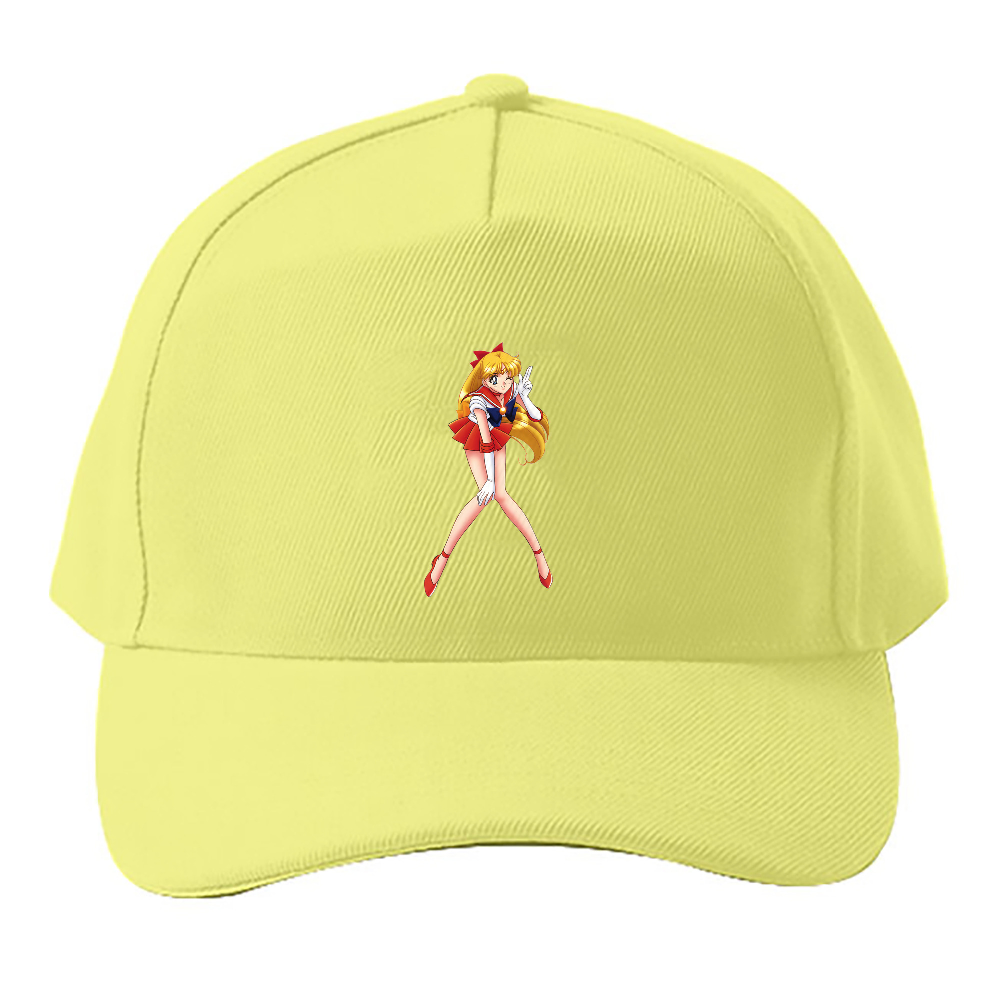 （画像用） 美少女戦士セーラームーン 愛野 美奈子 あいの みなこ Sailor Moon Aino Minako ベースボールキャップ 綿100％ 男女兼用 帽子 スポーツ
