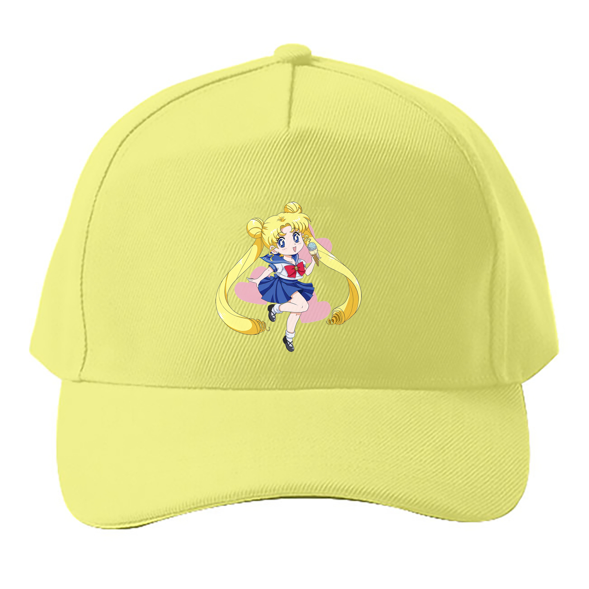 （画像用） 美少女戦士セーラームーン 愛野 美奈子 あいの みなこ Sailor Moon Aino Minako ベースボールキャップ 綿100％ 男女兼用 帽子 スポーツ