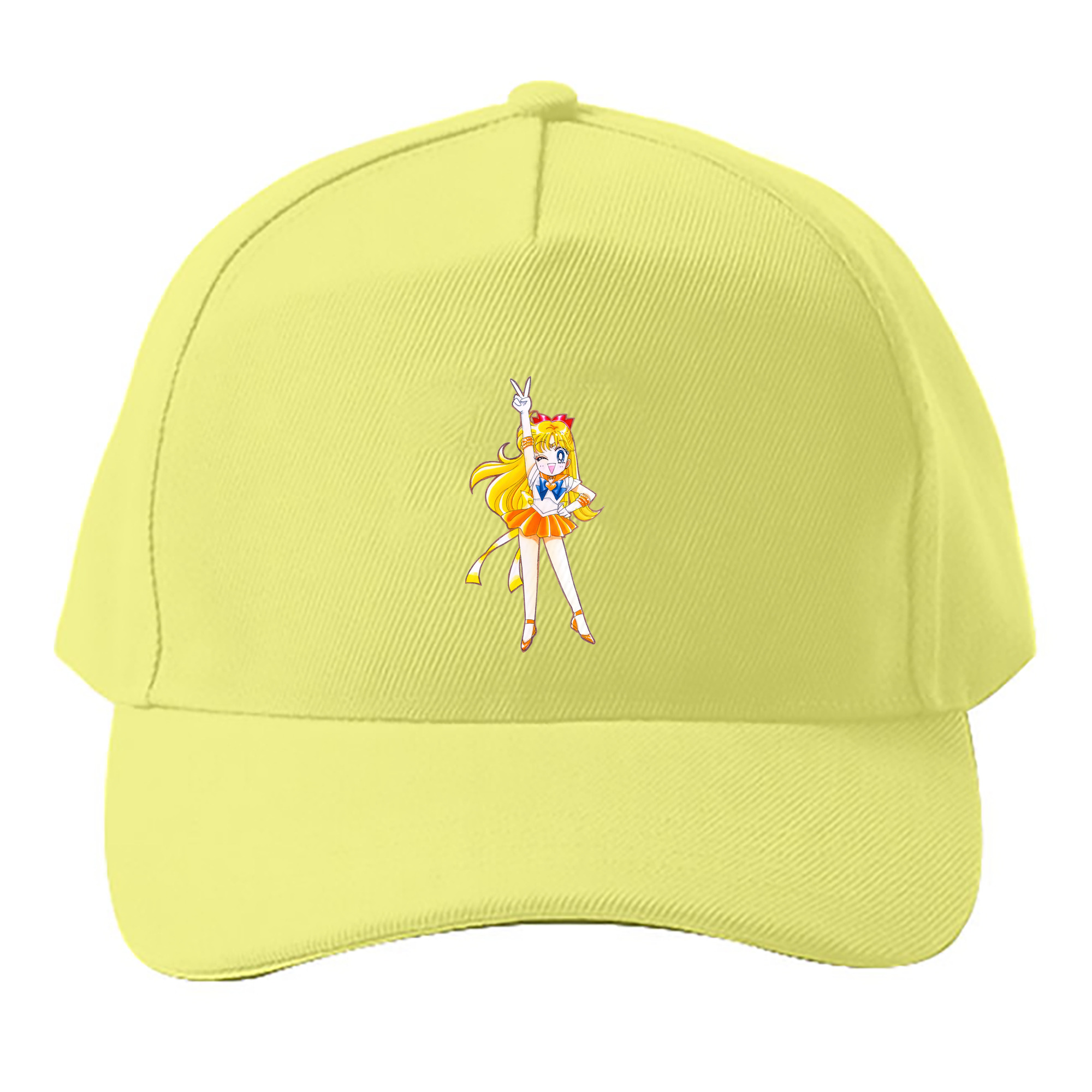 （画像用） 美少女戦士セーラームーン 愛野 美奈子 あいの みなこ Sailor Moon Aino Minako ベースボールキャップ 綿100％ 男女兼用 帽子 スポーツ