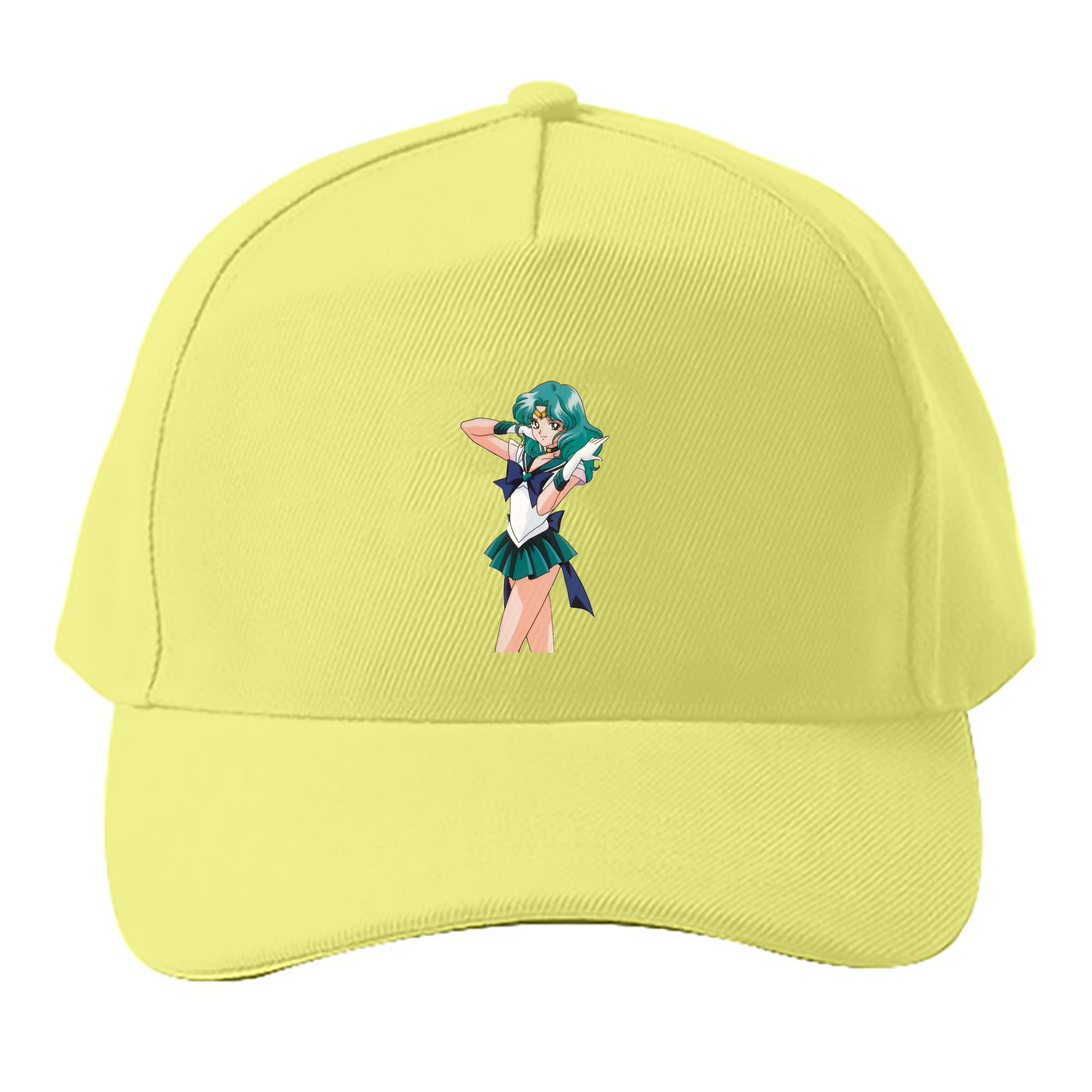 （画像用） 美少女戦士セーラームーン 海王 みちる（かいおう みちる） Sailor Moon Kaiou Michiru ベースボールキャップ 綿100％ 男女兼用 帽子 スポーツ