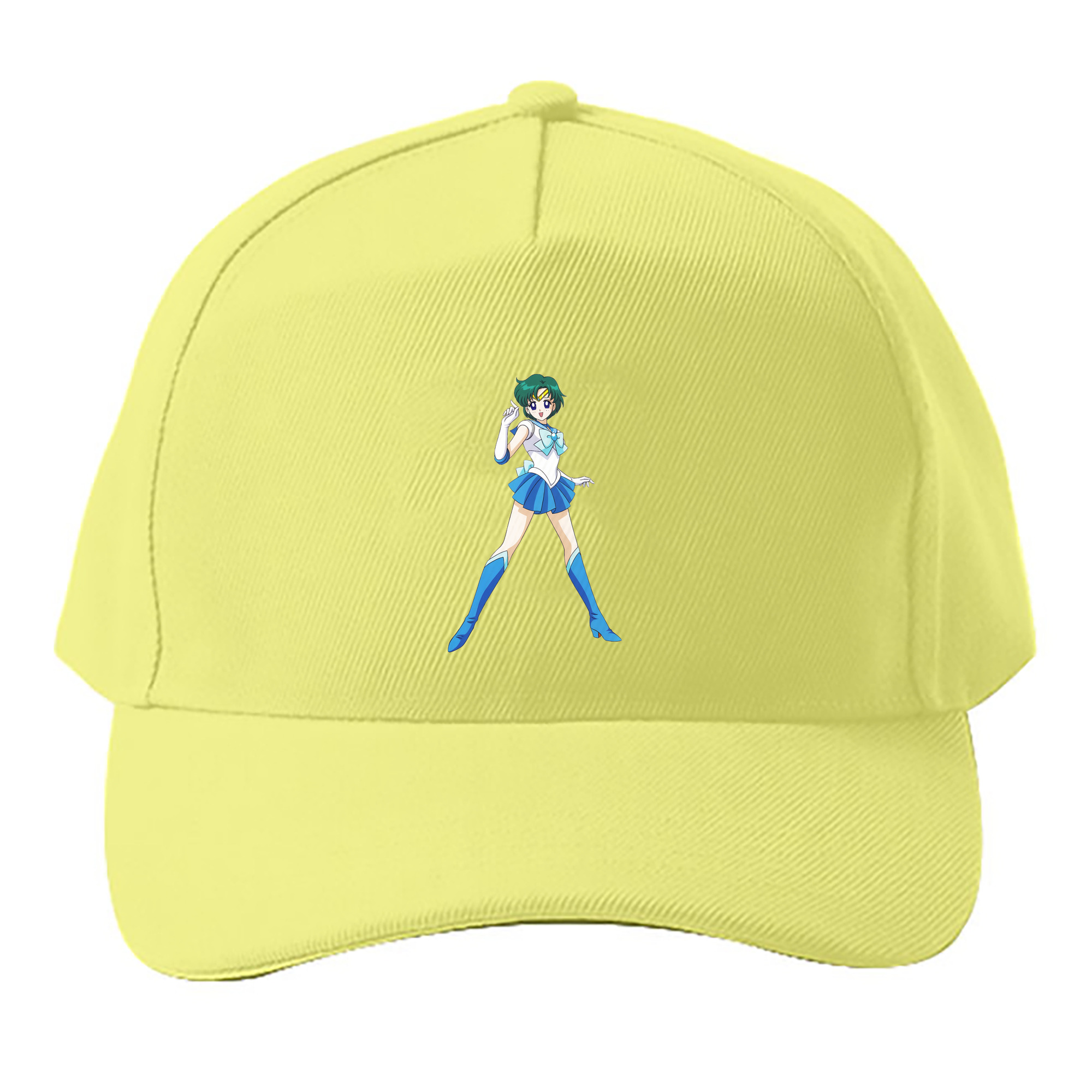 （画像用） 美少女戦士セーラームーン 海王 みちる（かいおう みちる） Sailor Moon Kaiou Michiru ベースボールキャップ 綿100％ 男女兼用 帽子 スポーツ