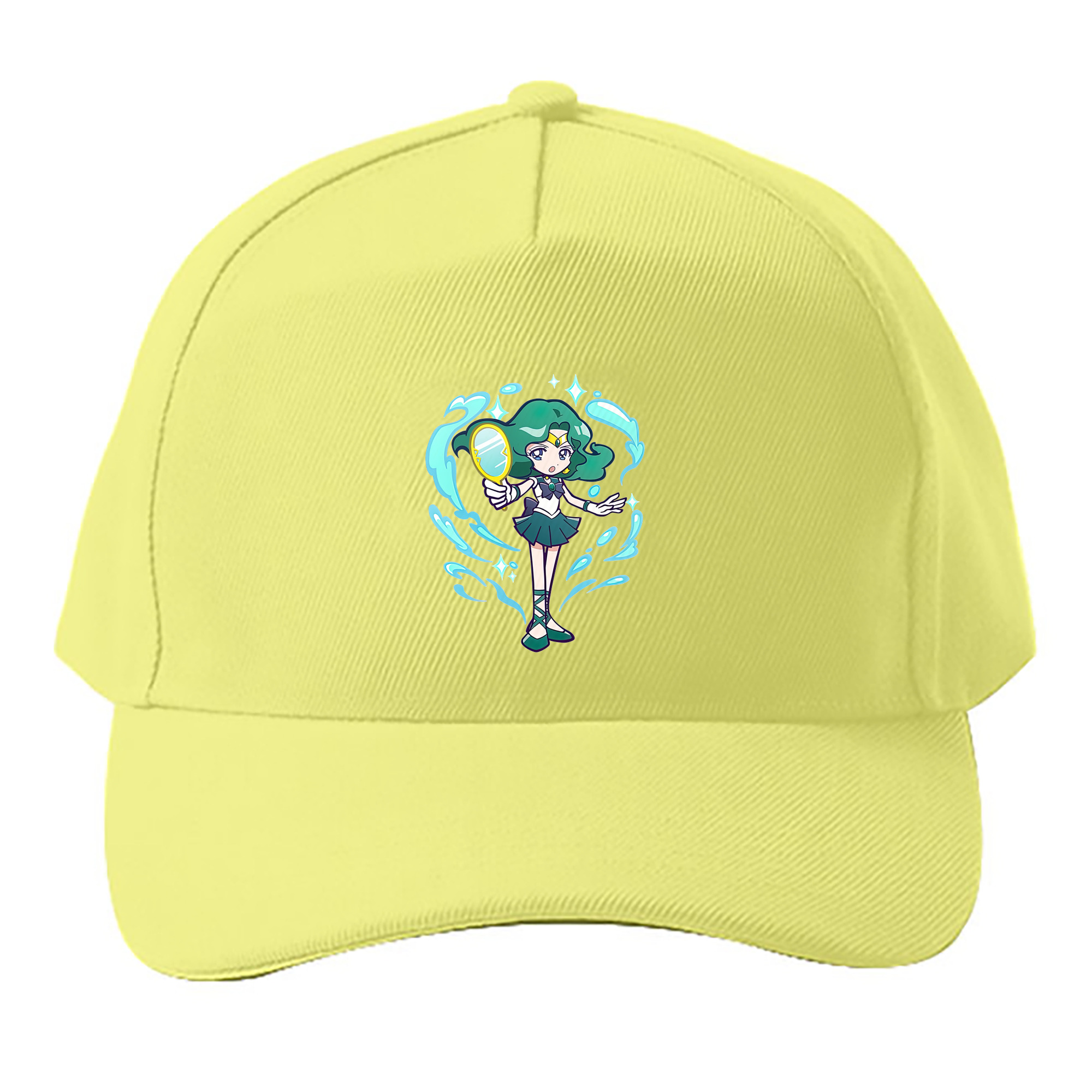 （画像用） 美少女戦士セーラームーン 海王 みちる（かいおう みちる） Sailor Moon Kaiou Michiru ベースボールキャップ 綿100％ 男女兼用 帽子 スポーツ