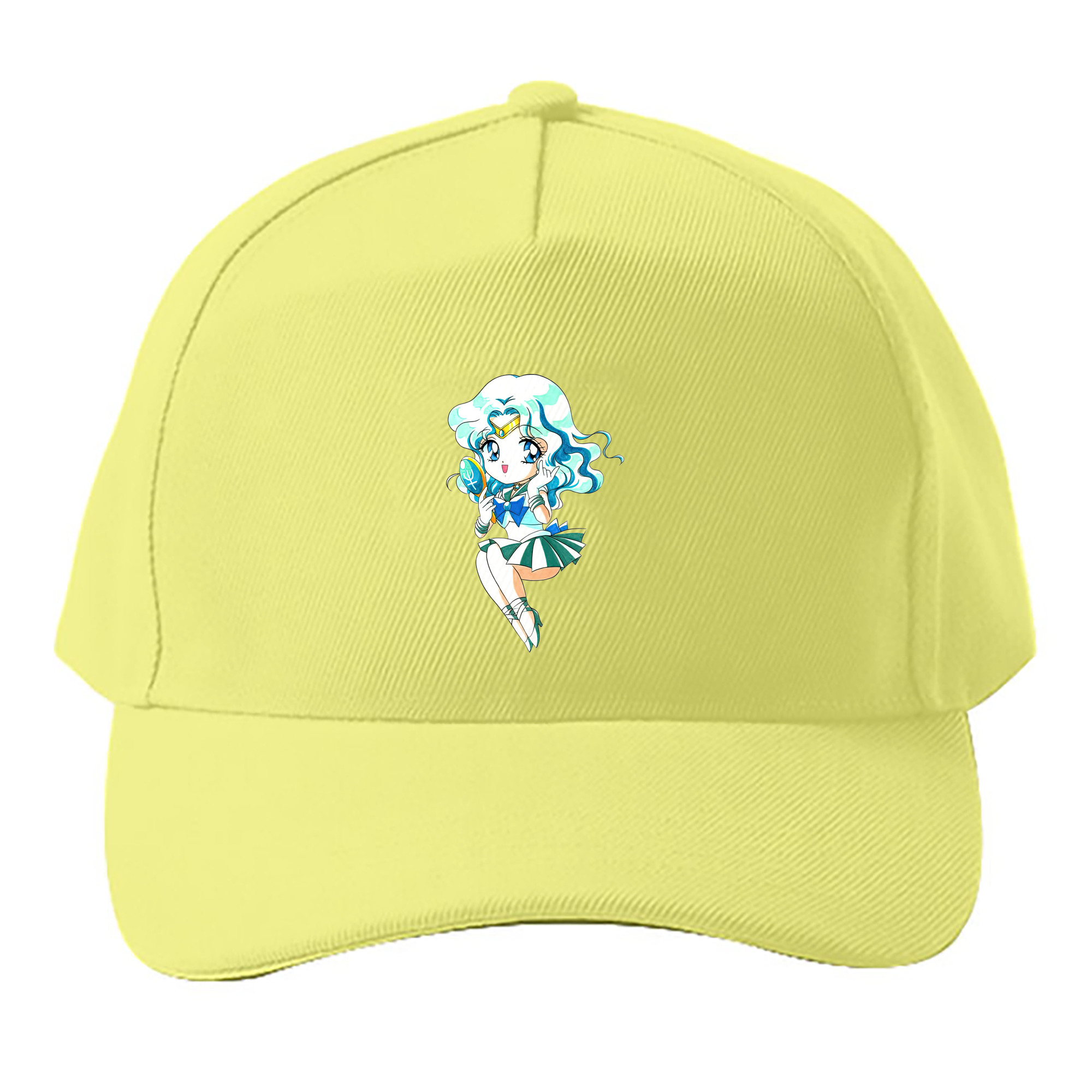 （画像用） 美少女戦士セーラームーン 海王 みちる（かいおう みちる） Sailor Moon Kaiou Michiru ベースボールキャップ 綿100％ 男女兼用 帽子 スポーツ