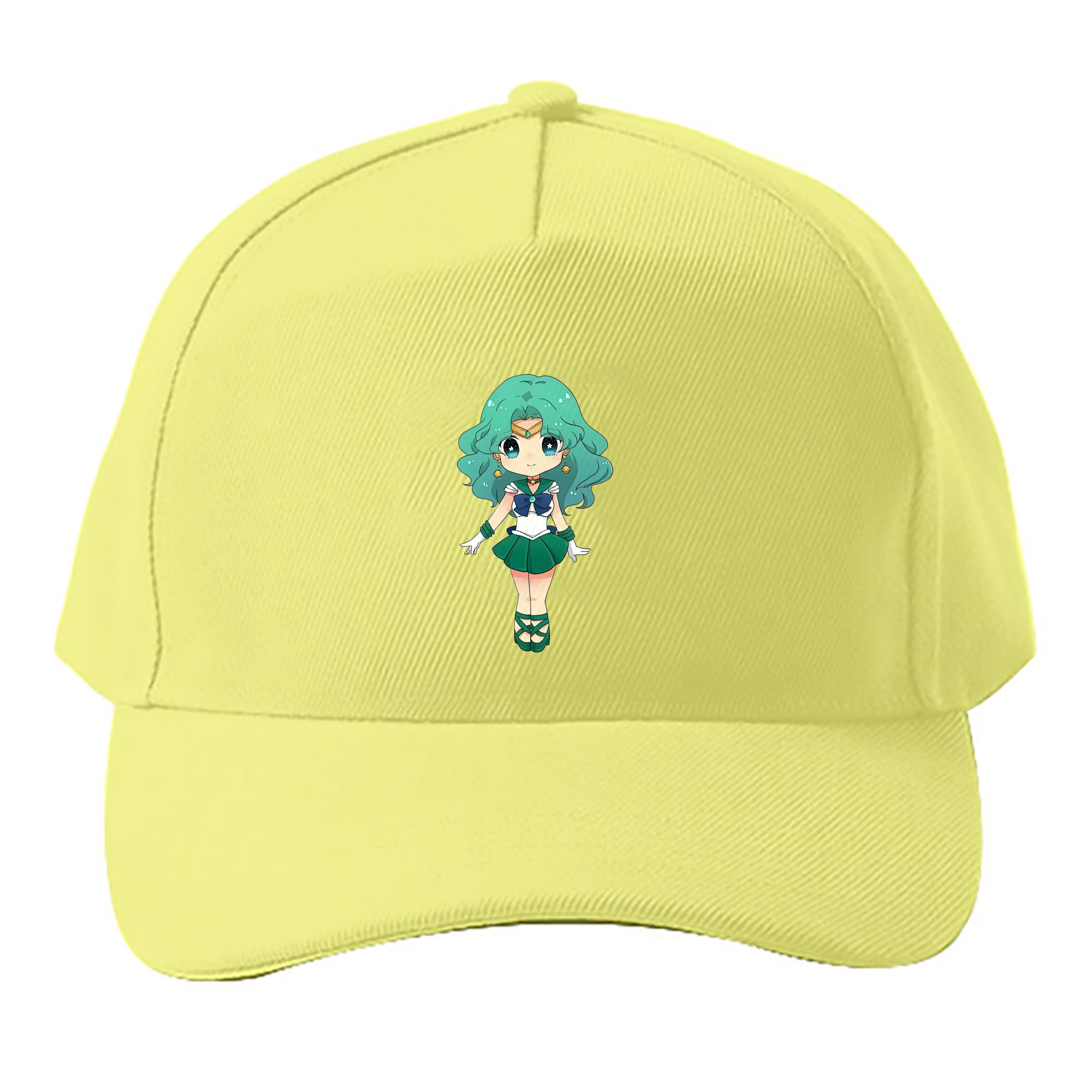 （画像用） 美少女戦士セーラームーン 海王 みちる（かいおう みちる） Sailor Moon Kaiou Michiru ベースボールキャップ 綿100％ 男女兼用 帽子 スポーツ