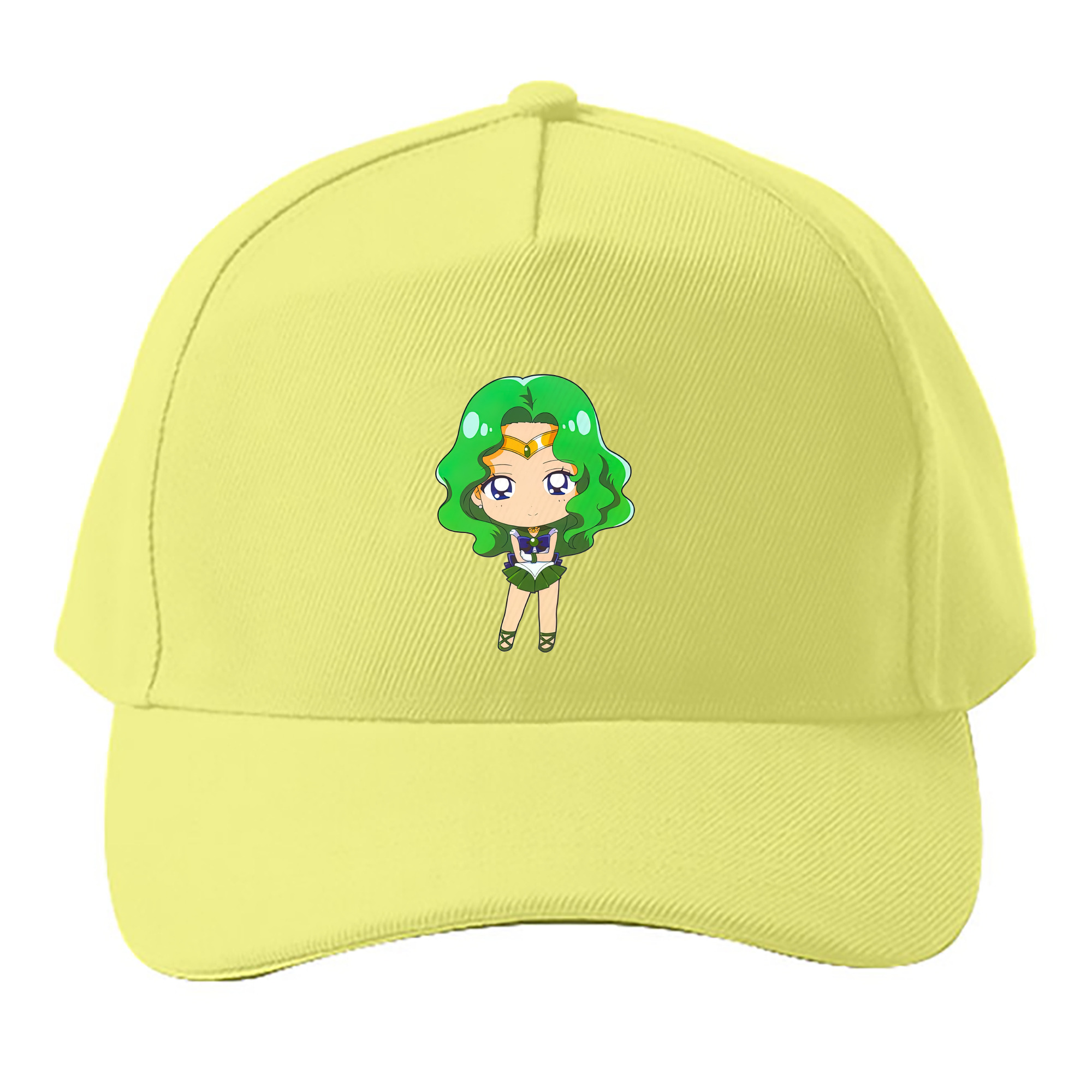 （画像用） 美少女戦士セーラームーン 海王 みちる（かいおう みちる） Sailor Moon Kaiou Michiru ベースボールキャップ 綿100％ 男女兼用 帽子 スポーツ