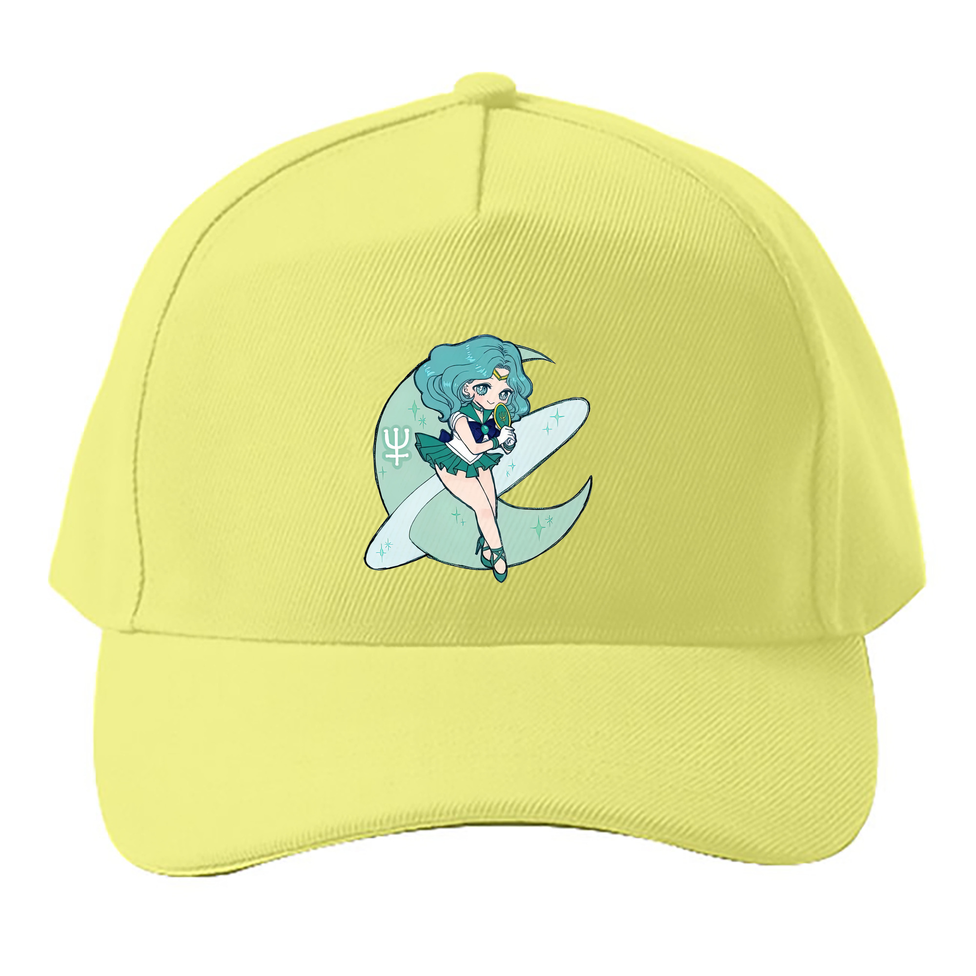 （画像用） 美少女戦士セーラームーン 海王 みちる（かいおう みちる） Sailor Moon Kaiou Michiru ベースボールキャップ 綿100％ 男女兼用 帽子 スポーツ