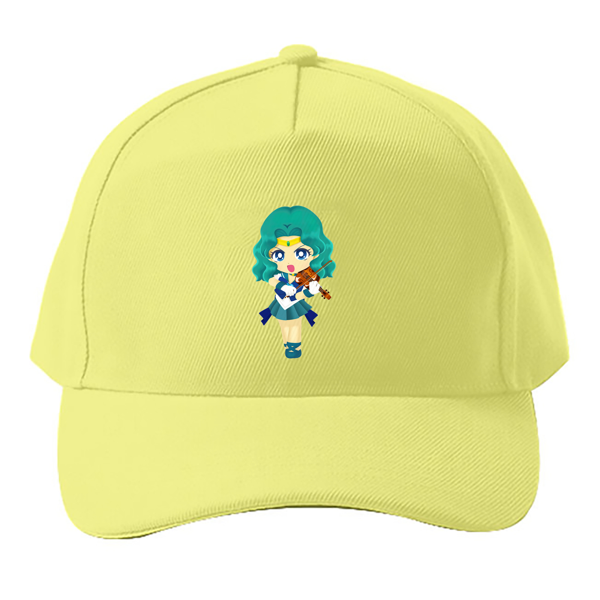 （画像用） 美少女戦士セーラームーン 海王 みちる（かいおう みちる） Sailor Moon Kaiou Michiru ベースボールキャップ 綿100％ 男女兼用 帽子 スポーツ