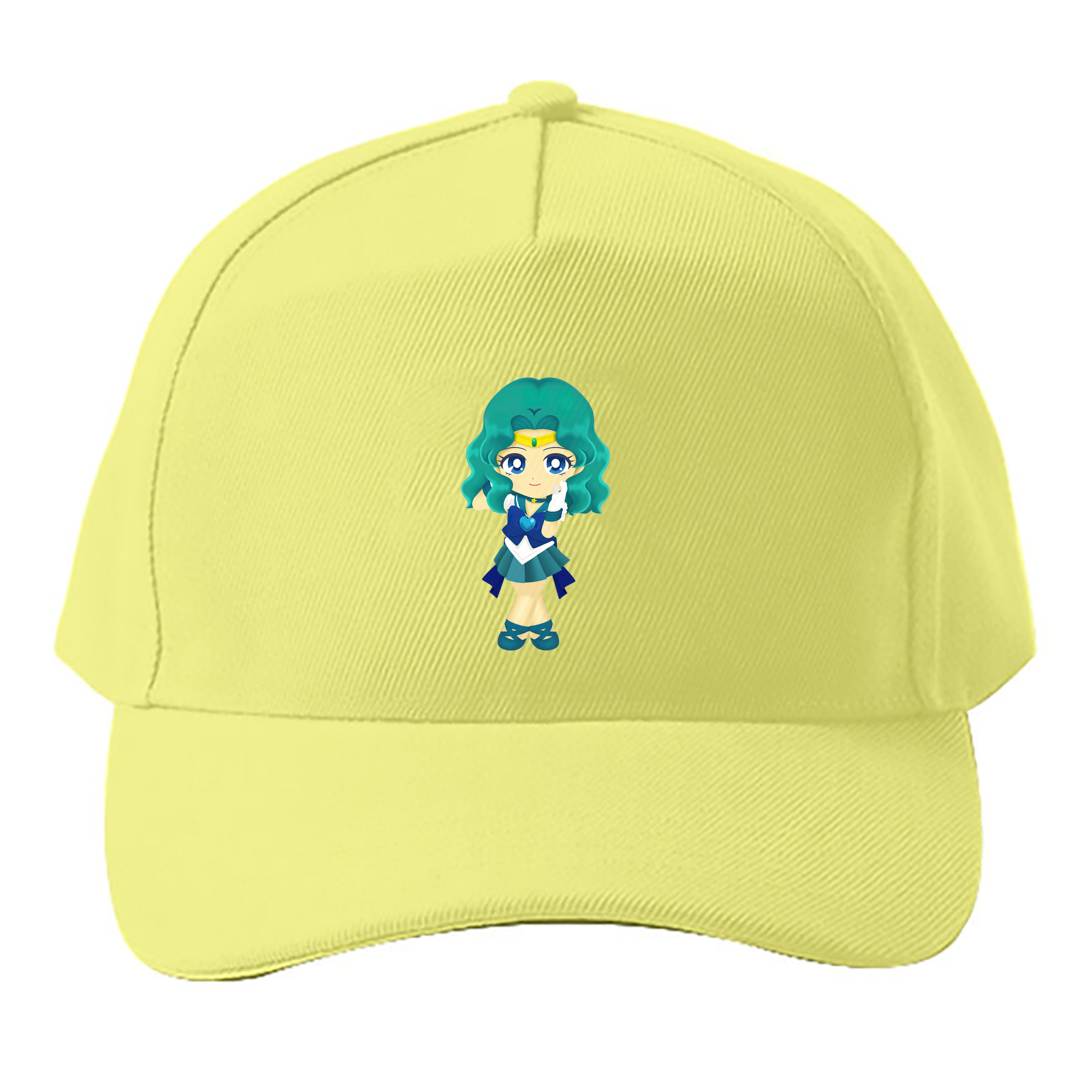 （画像用） 美少女戦士セーラームーン 海王 みちる（かいおう みちる） Sailor Moon Kaiou Michiru ベースボールキャップ 綿100％ 男女兼用 帽子 スポーツ