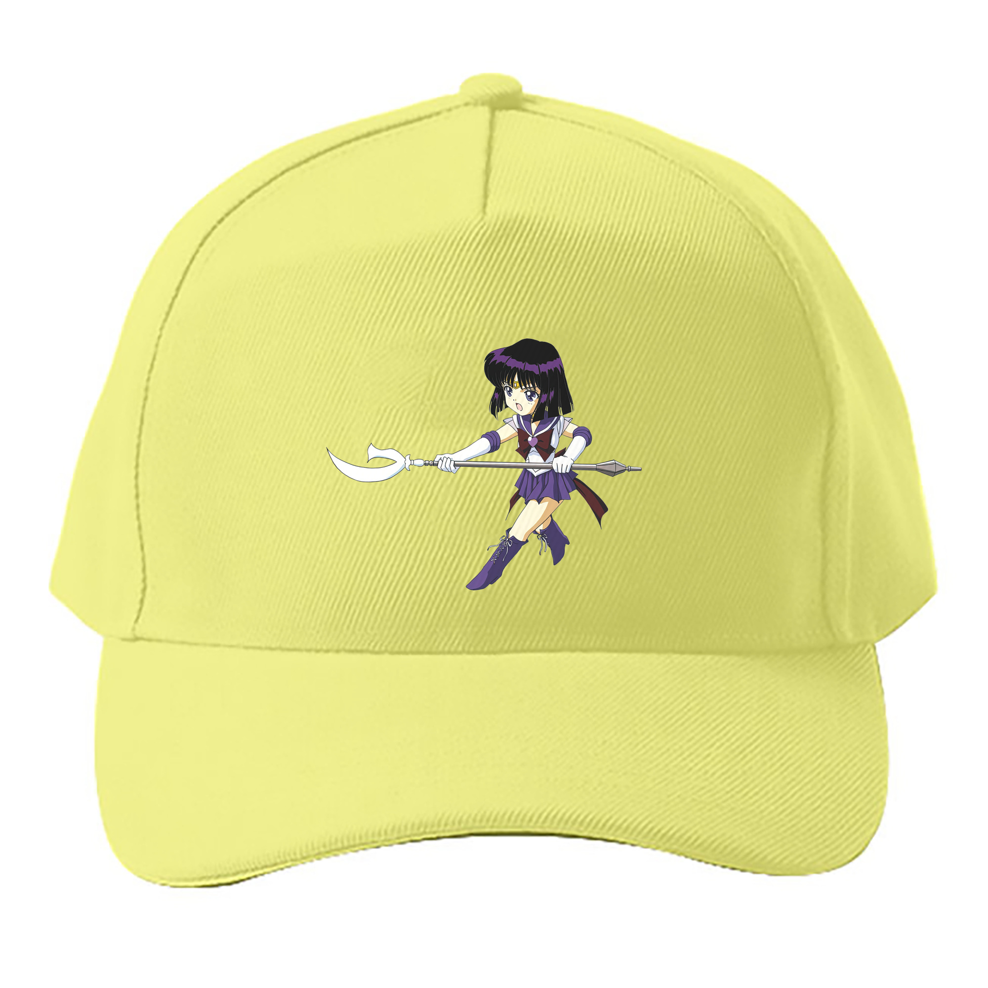（画像用） 美少女戦士セーラームーン 土萠ほたる Sailor Moon Tomoe Hotaru （セーラーサターン；Sailor Saturn） ベースボールキャップ 綿100％ 男女兼用 帽子 スポーツ