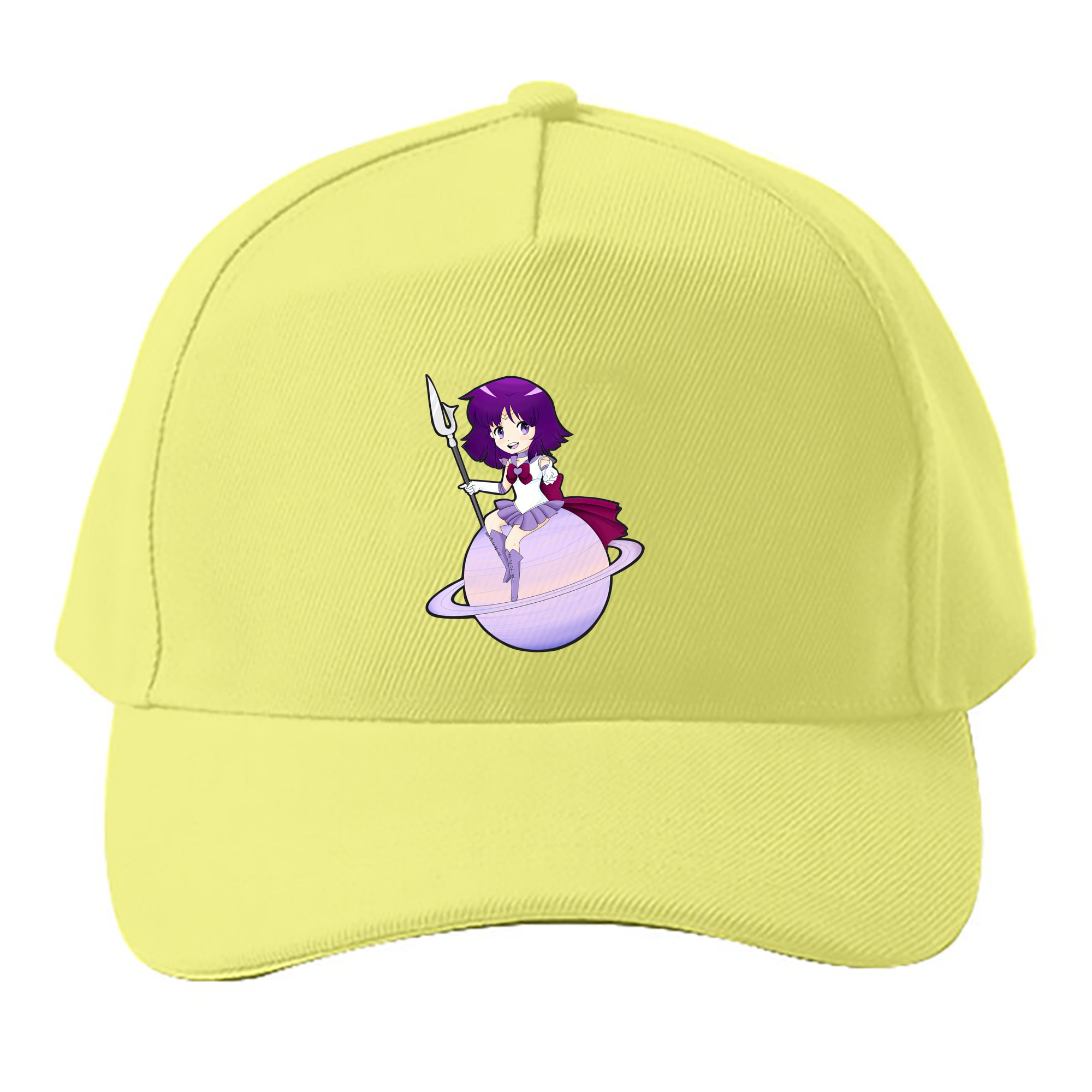 （画像用） 美少女戦士セーラームーン 土萠ほたる Sailor Moon Tomoe Hotaru （セーラーサターン；Sailor Saturn） ベースボールキャップ 綿100％ 男女兼用 帽子 スポーツ
