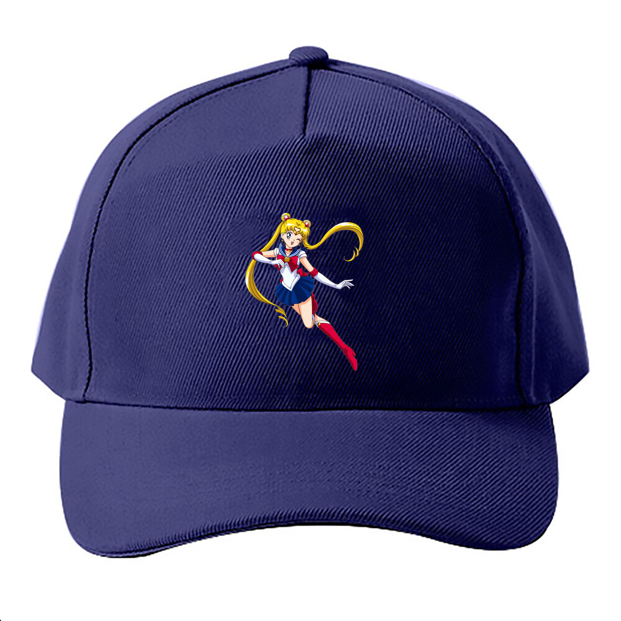 （画像用） 美少女戦士セーラームーン 月野 うさぎ つきの うさぎ Sailor Moon Tsukino Usagi ベースボールキャップ 綿100％ 男女兼用 帽子 スポーツ