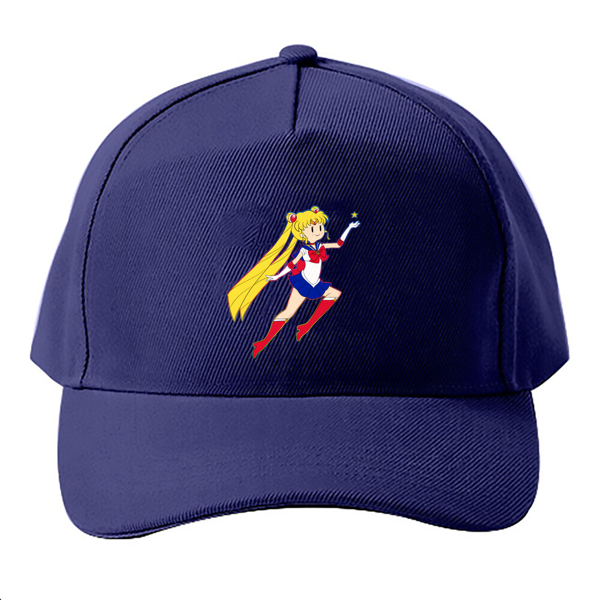 （画像用） 美少女戦士セーラームーン 月野 うさぎ つきの うさぎ Sailor Moon Tsukino Usagi ベースボールキャップ 綿100％ 男女兼用 帽子 スポーツ