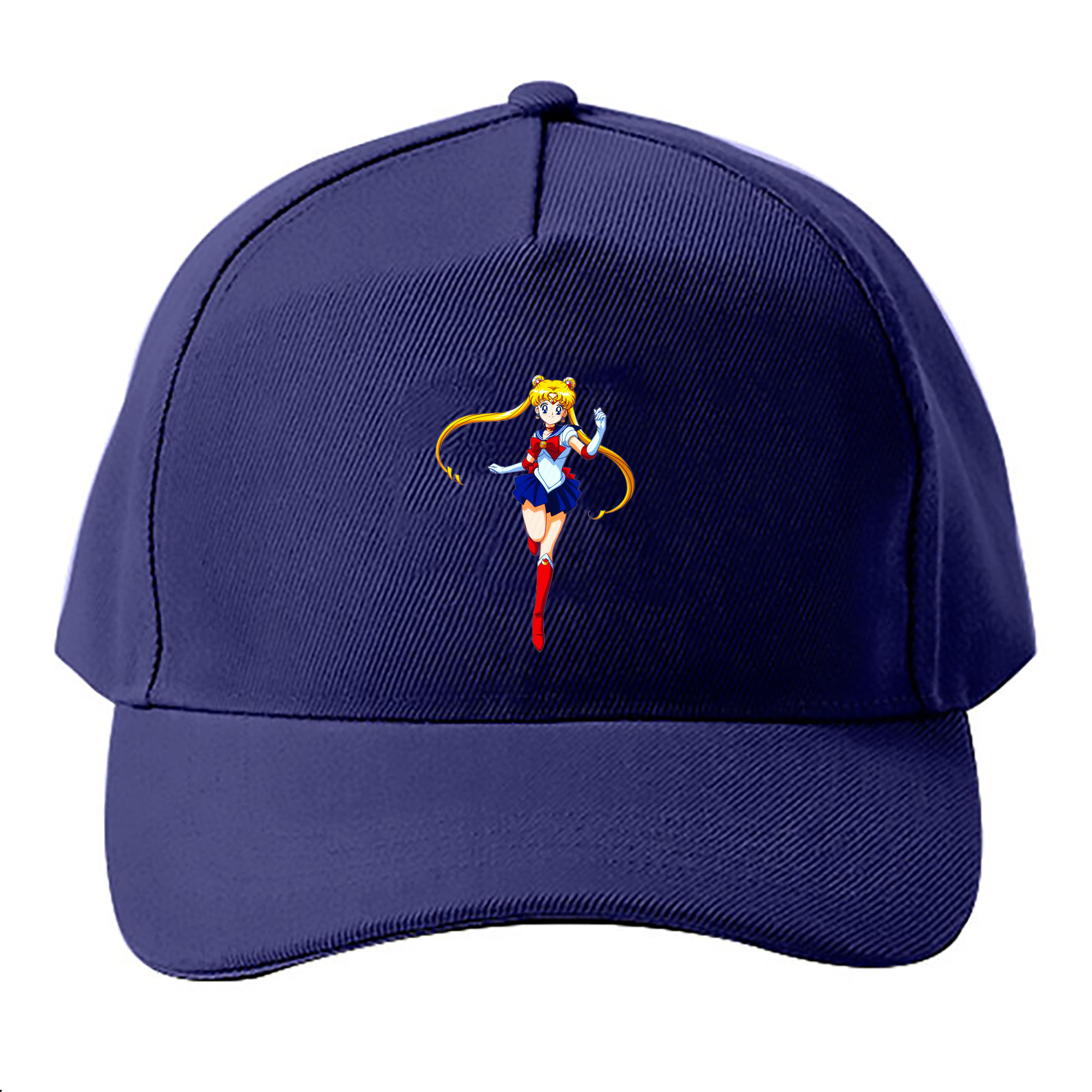 （画像用） 美少女戦士セーラームーン 月野 うさぎ つきの うさぎ Sailor Moon Tsukino Usagi ベースボールキャップ 綿100％ 男女兼用 帽子 スポーツ
