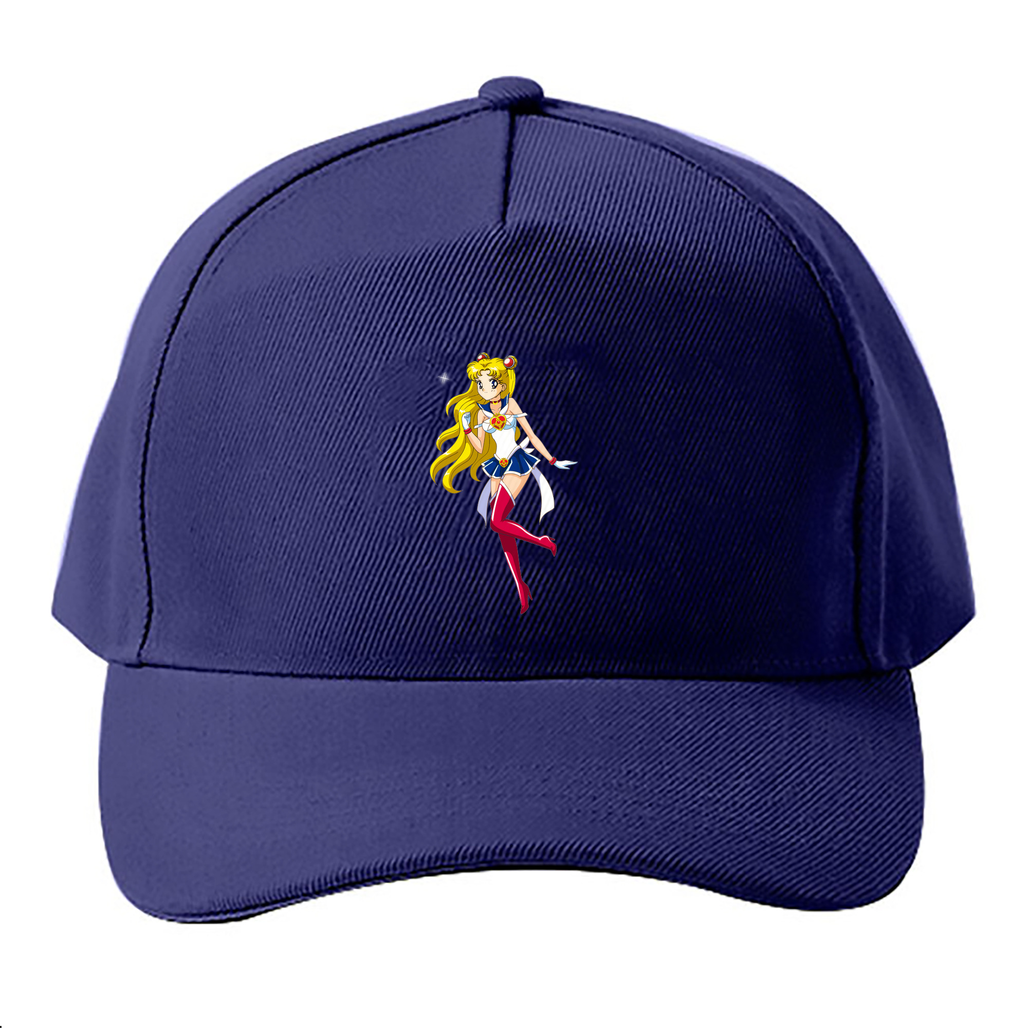 （画像用） 美少女戦士セーラームーン 月野 うさぎ つきの うさぎ Sailor Moon Tsukino Usagi ベースボールキャップ 綿100％ 男女兼用 帽子 スポーツ