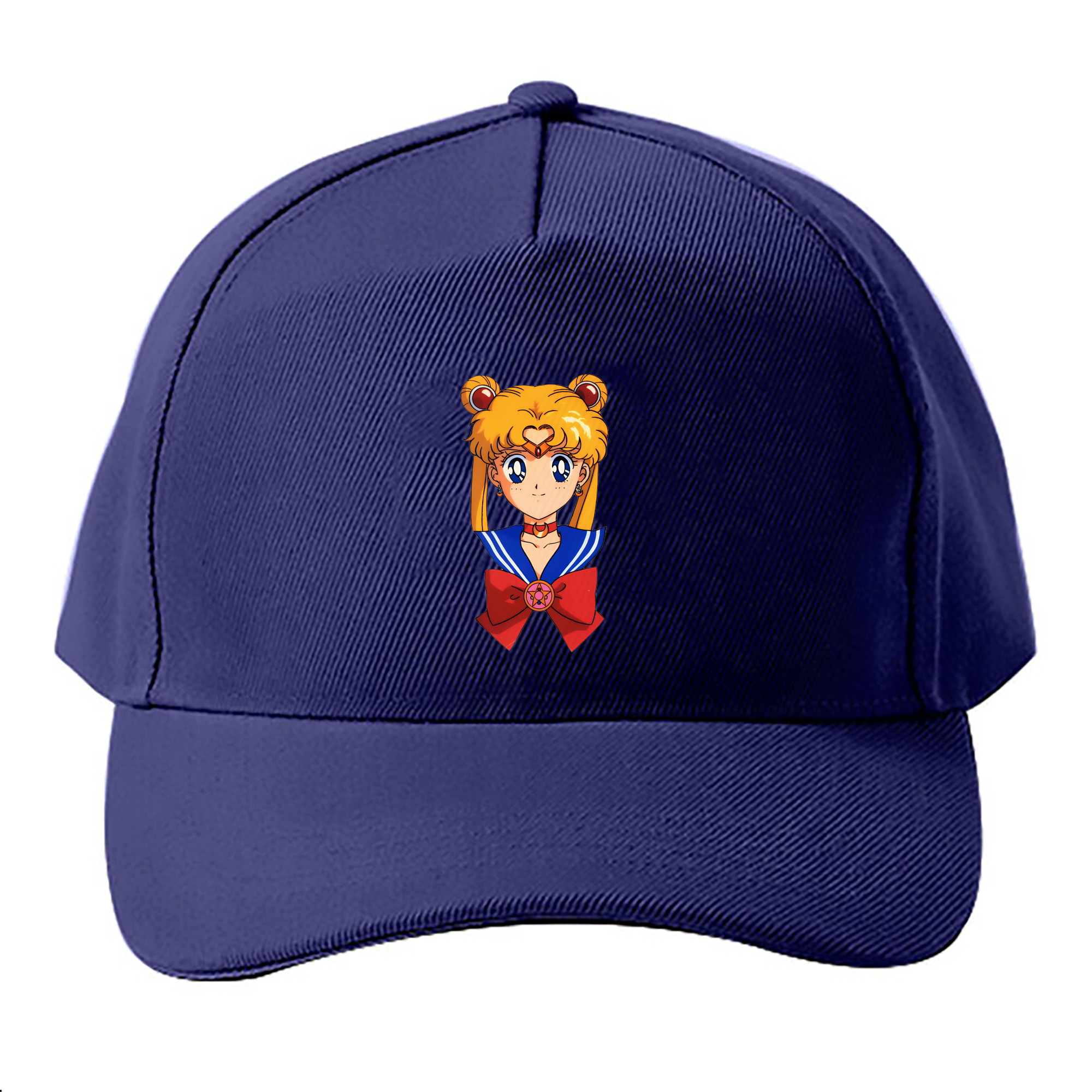 （画像用） 美少女戦士セーラームーン 月野 うさぎ つきの うさぎ Sailor Moon Tsukino Usagi ベースボールキャップ 綿100％ 男女兼用 帽子 スポーツ