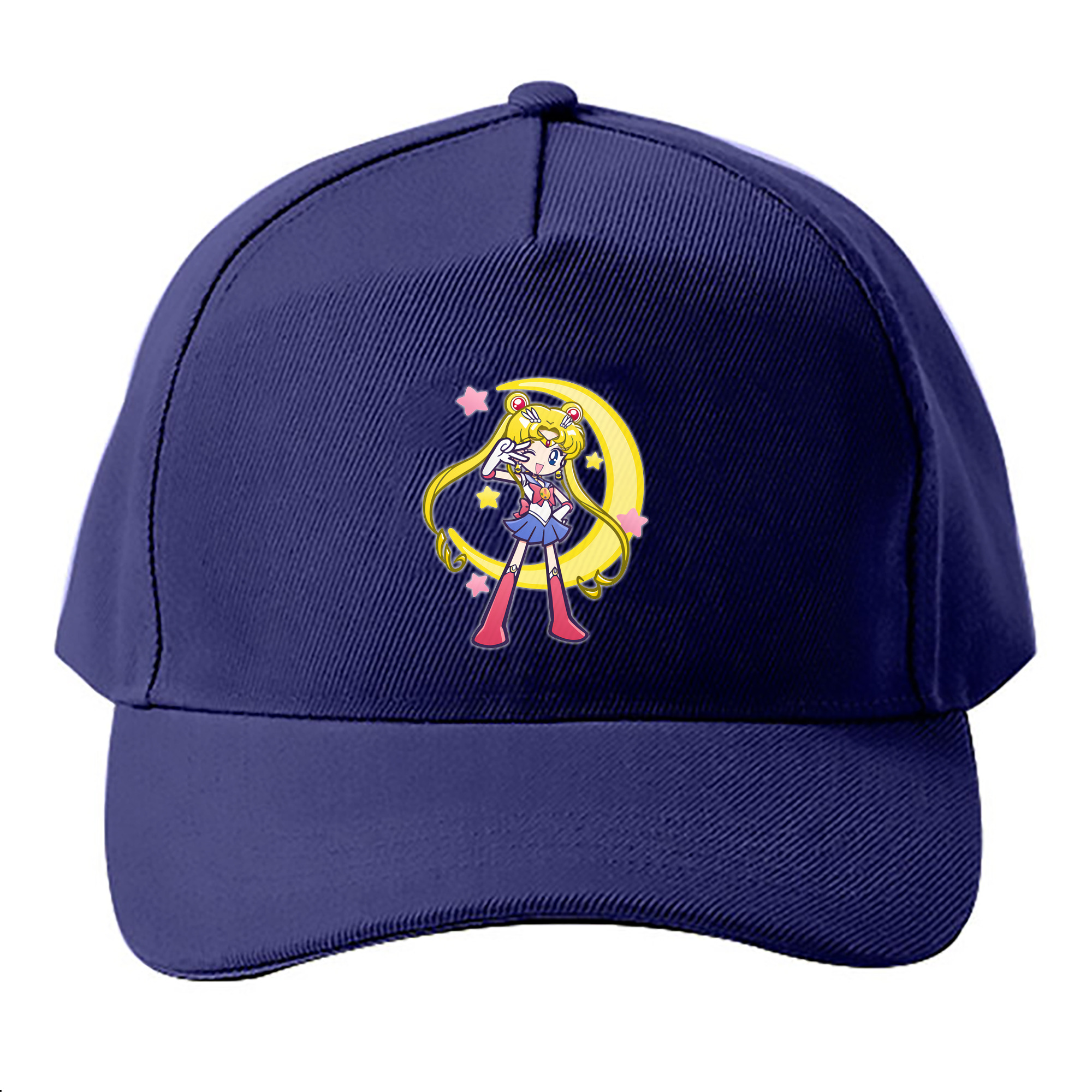 （画像用） 美少女戦士セーラームーン 月野 うさぎ つきの うさぎ Sailor Moon Tsukino Usagi ベースボールキャップ 綿100％ 男女兼用 帽子 スポーツ