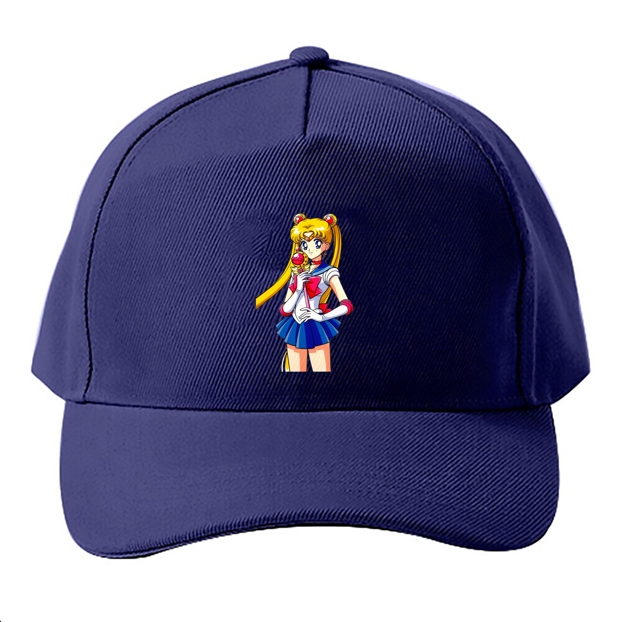 （画像用） 美少女戦士セーラームーン 月野 うさぎ つきの うさぎ Sailor Moon Tsukino Usagi ベースボールキャップ 綿100％ 男女兼用 帽子 スポーツ