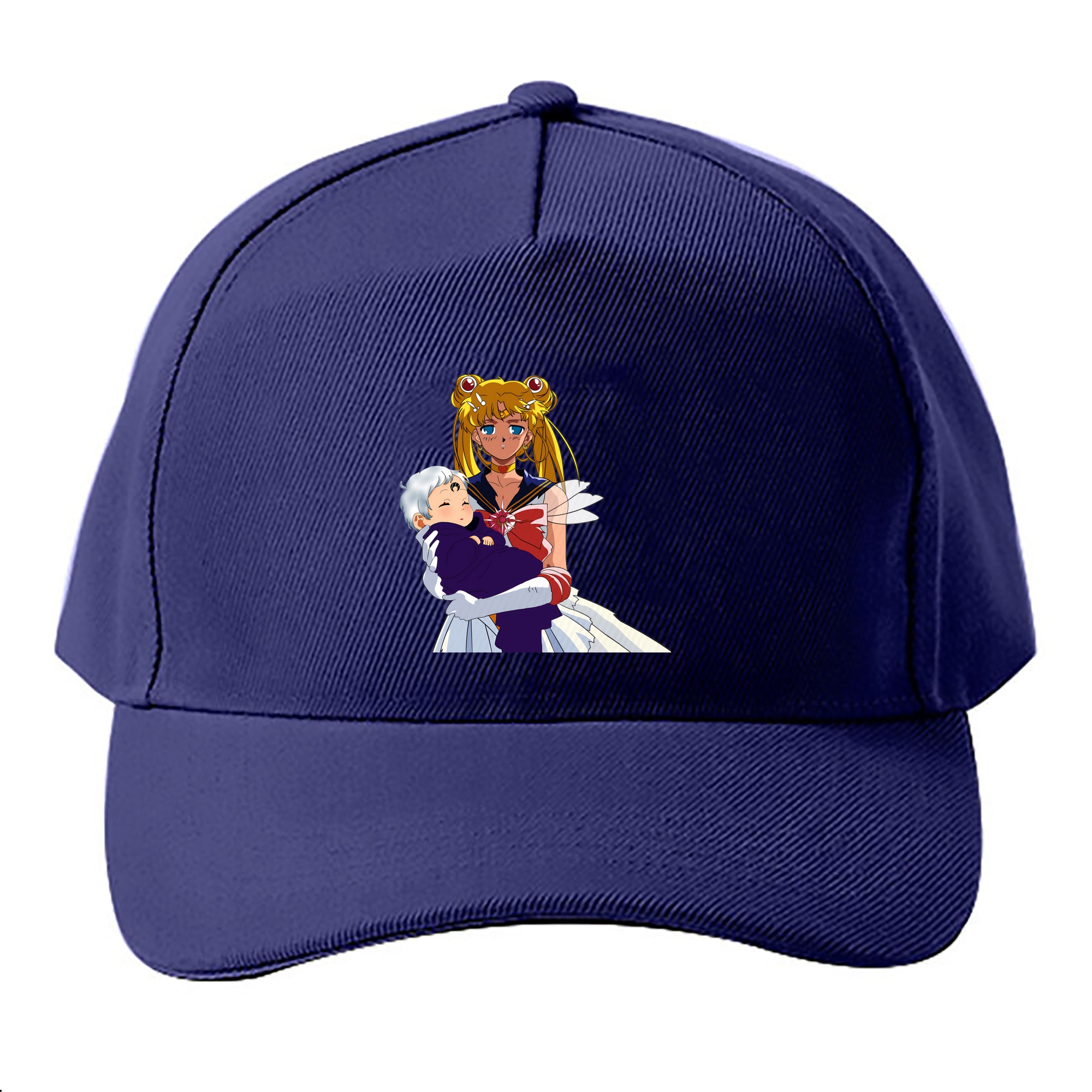 （画像用） 美少女戦士セーラームーン 月野 うさぎ つきの うさぎ Sailor Moon Tsukino Usagi ベースボールキャップ 綿100％ 男女兼用 帽子 スポーツ