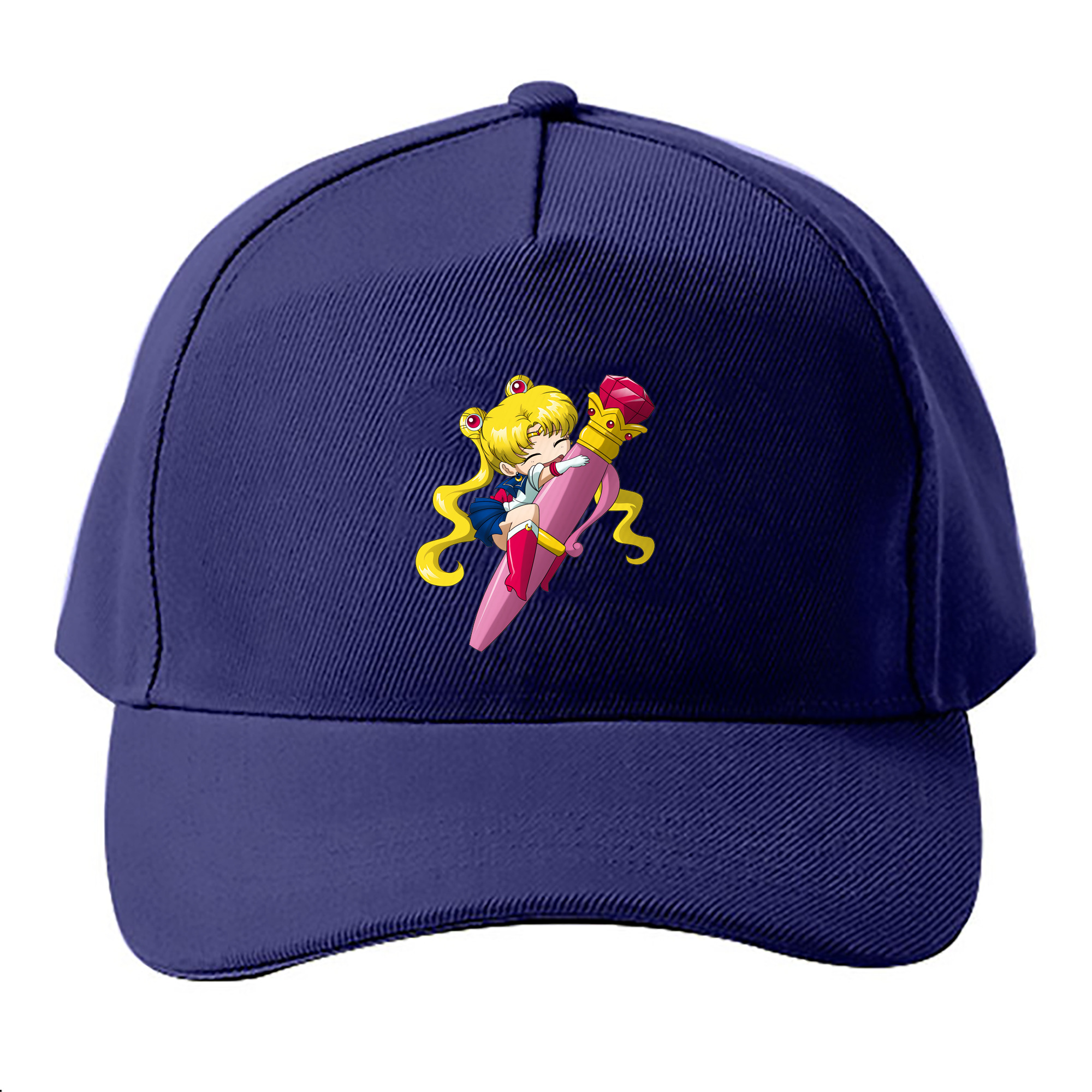（画像用） 美少女戦士セーラームーン 月野 うさぎ つきの うさぎ Sailor Moon Tsukino Usagi ベースボールキャップ 綿100％ 男女兼用 帽子 スポーツ