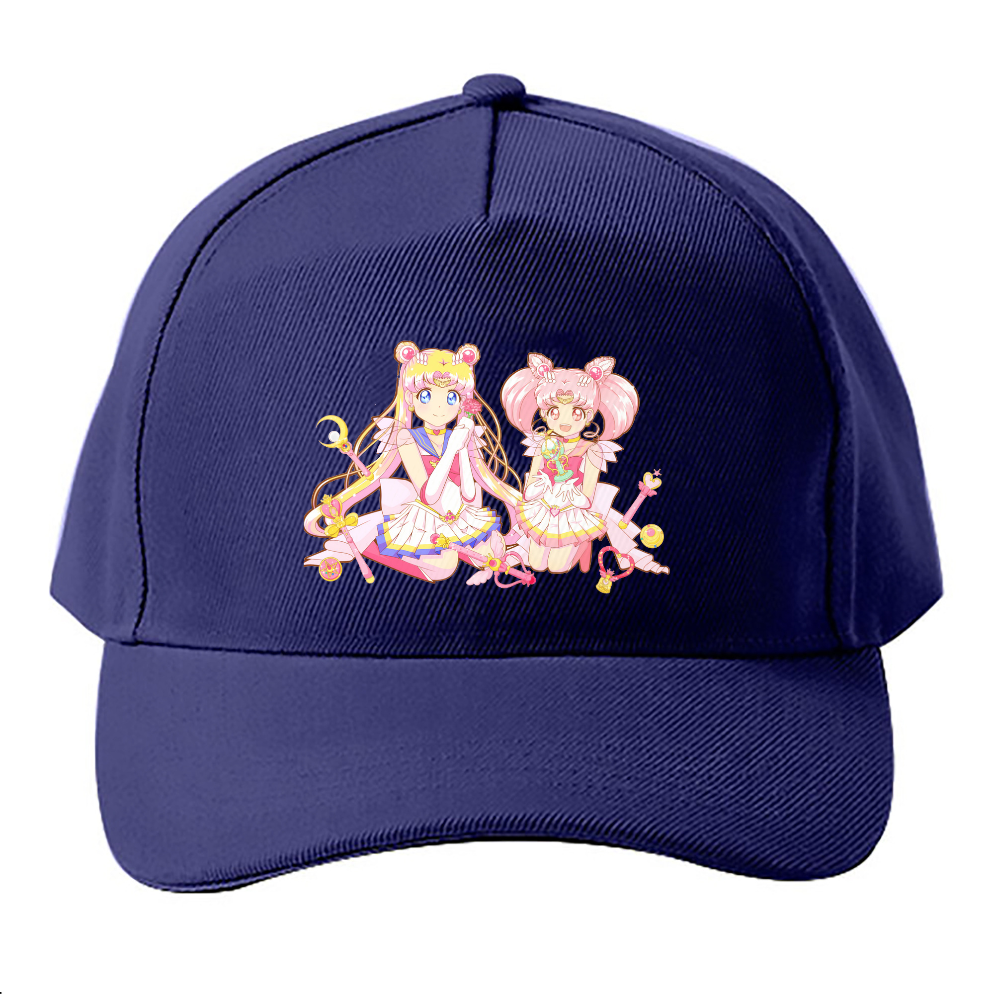 （画像用） 美少女戦士セーラームーン 月野 うさぎ つきの うさぎ Sailor Moon Tsukino Usagi ベースボールキャップ 綿100％ 男女兼用 帽子 スポーツ