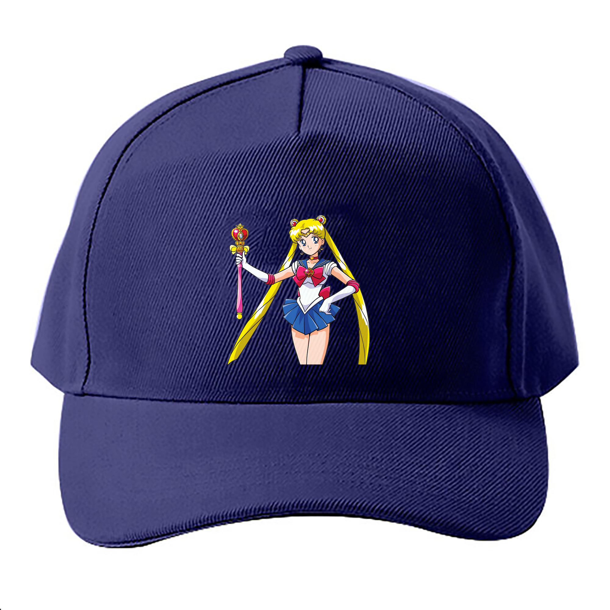 （画像用） 美少女戦士セーラームーン 月野 うさぎ つきの うさぎ Sailor Moon Tsukino Usagi ベースボールキャップ 綿100％ 男女兼用 帽子 スポーツ